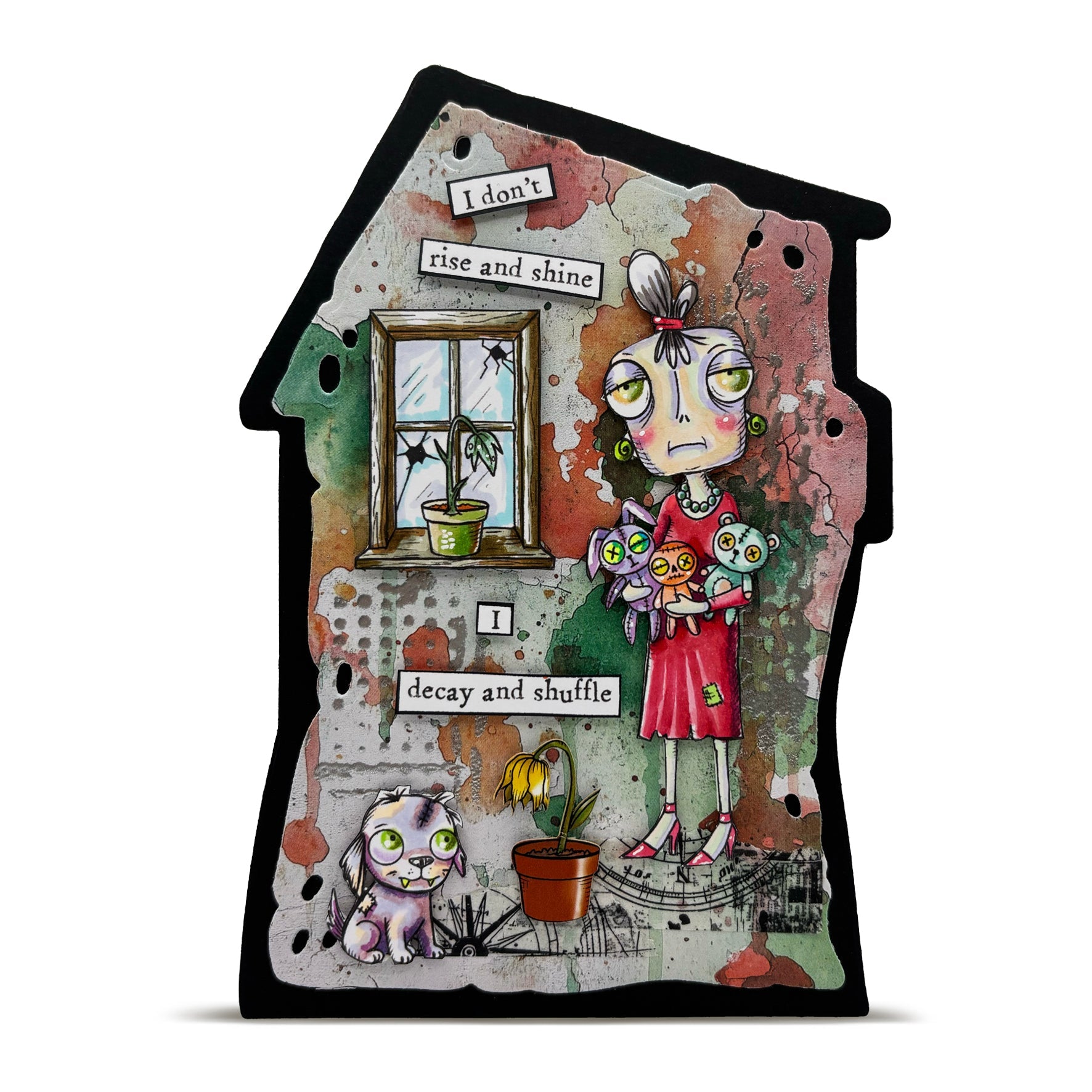 AALL and Create - A7 Stamp Set - ZOMBDee