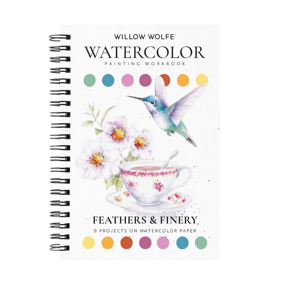 Willow Wolfe - Watercolor Workbook: Feathers and Finery by Willow Wolfe