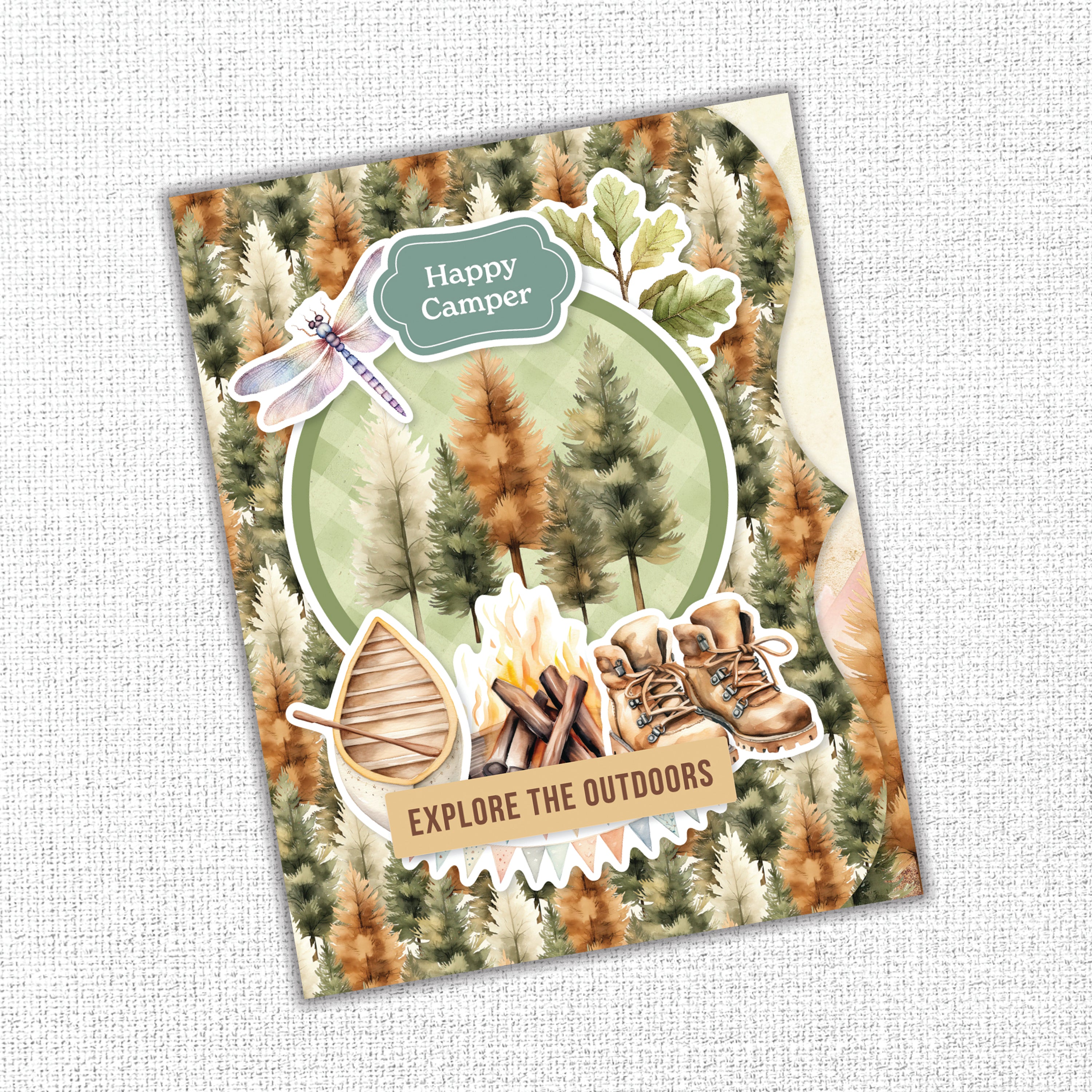 Campfire Tales 8.5x11" Mini Folio Kit 36796
