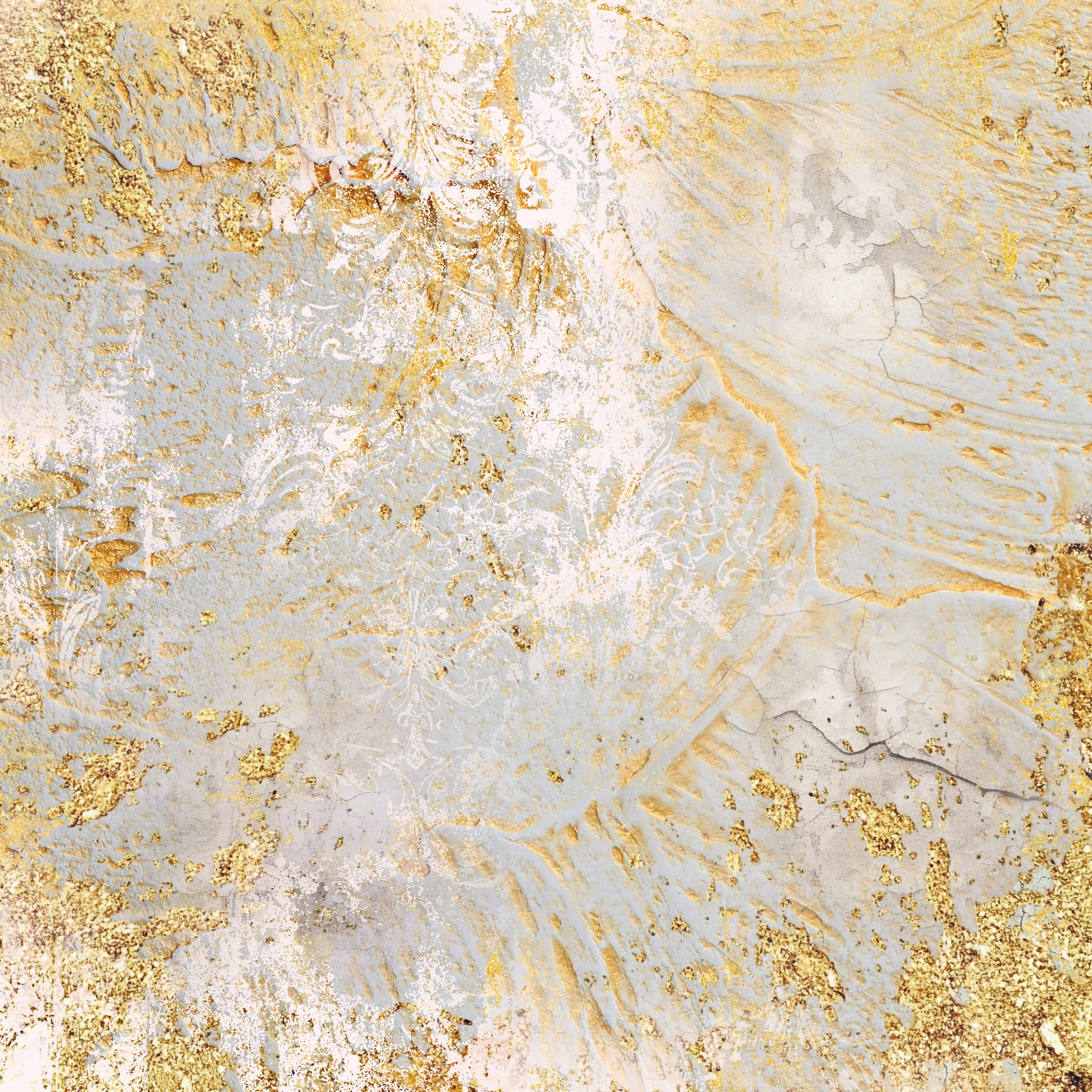 Crafter's Companion 12”x12” Paper Pad - Gold Textures