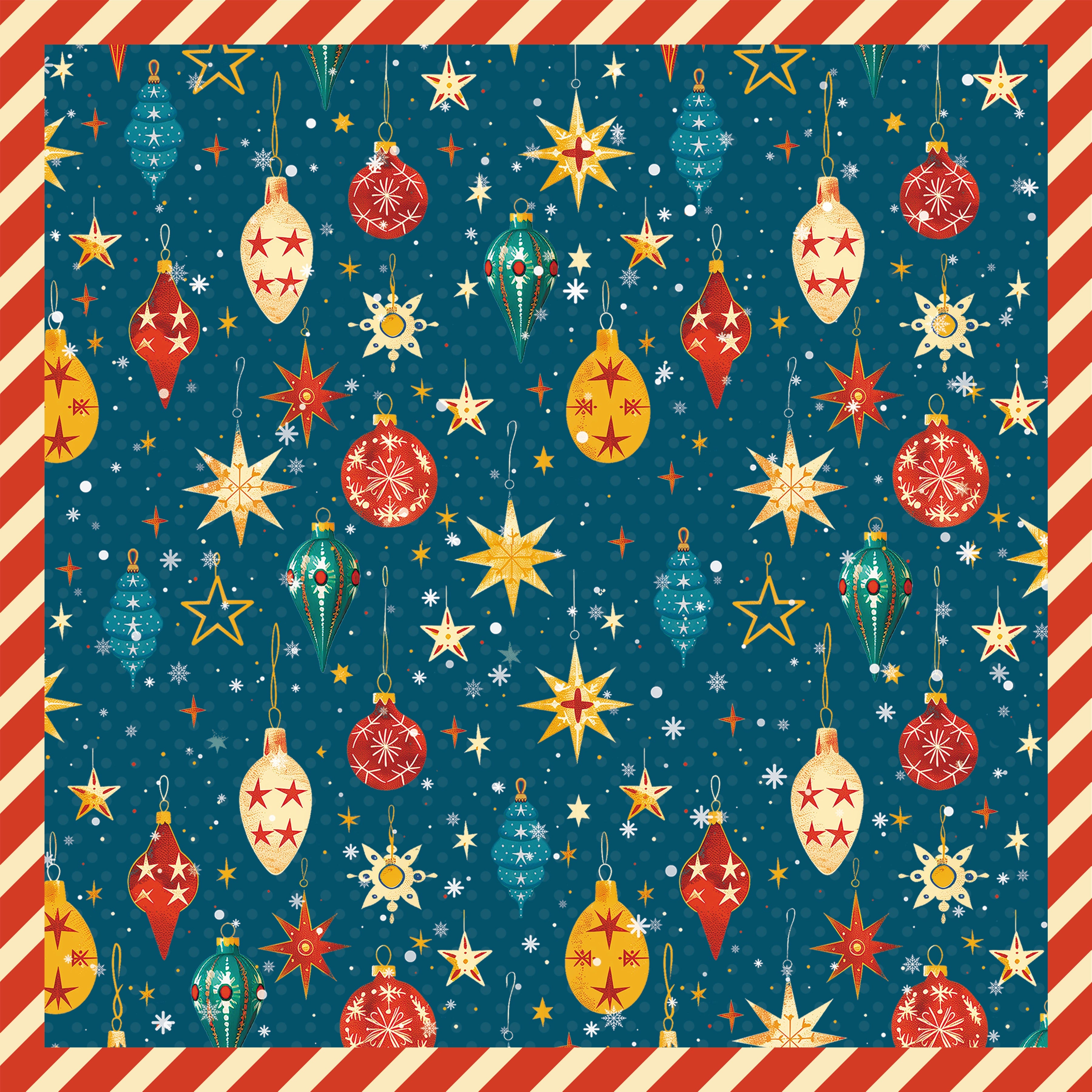 Crafter's Companion Retro Christmas Collection 6" x 6' Pad