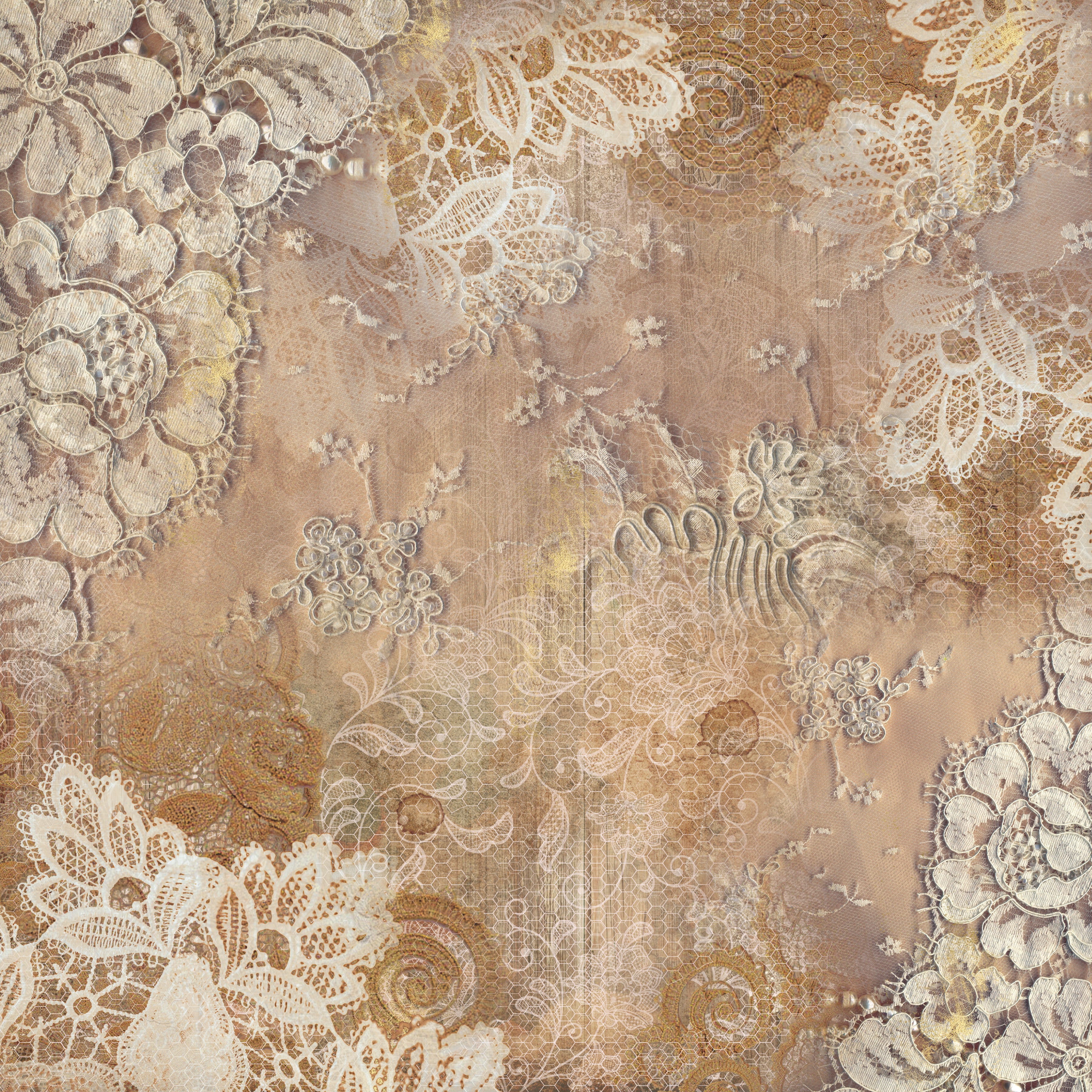 Sara Signature Antique Lace - 6" x 6" Paper Pad