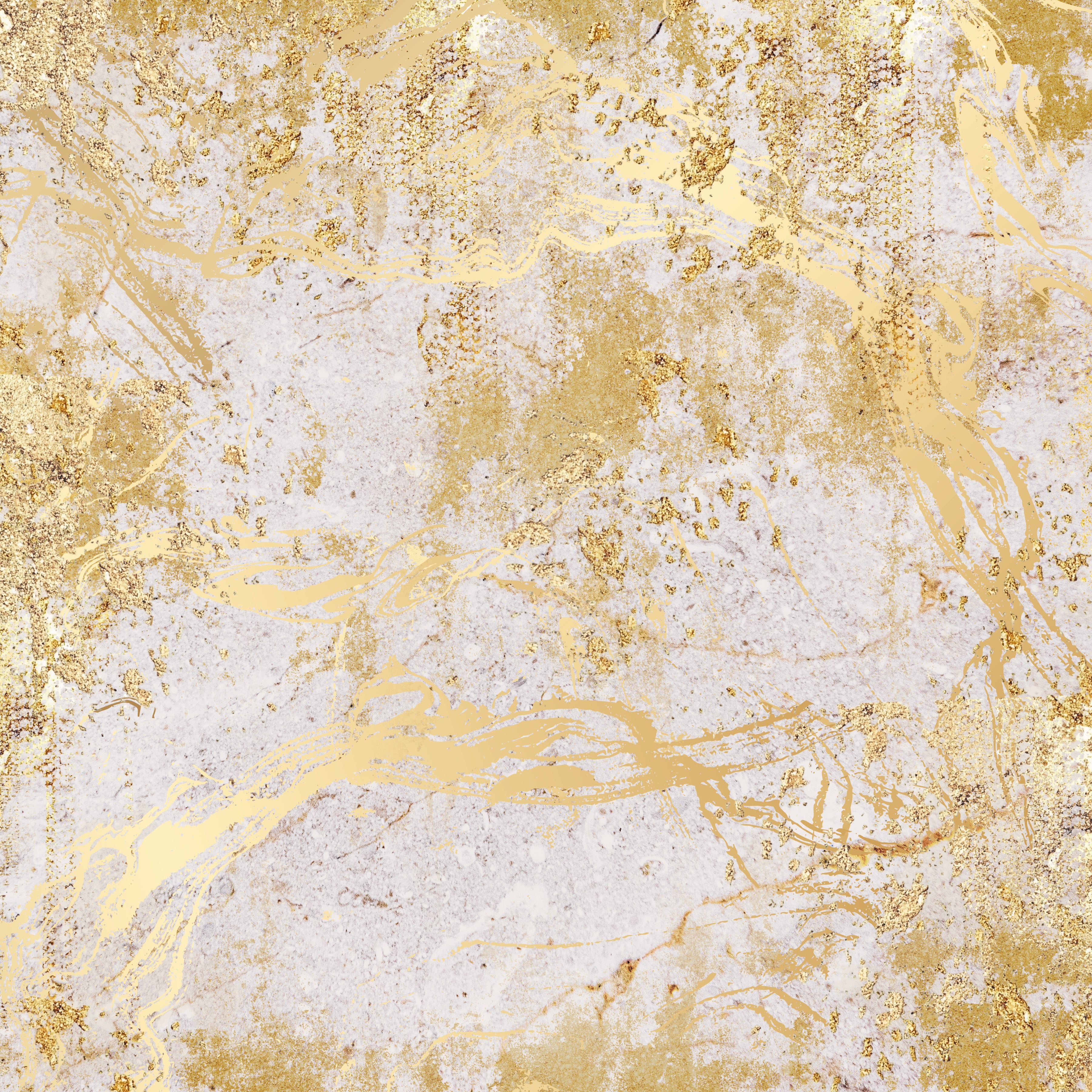 Crafter's Companion 12”x12” Paper Pad - Gold Textures