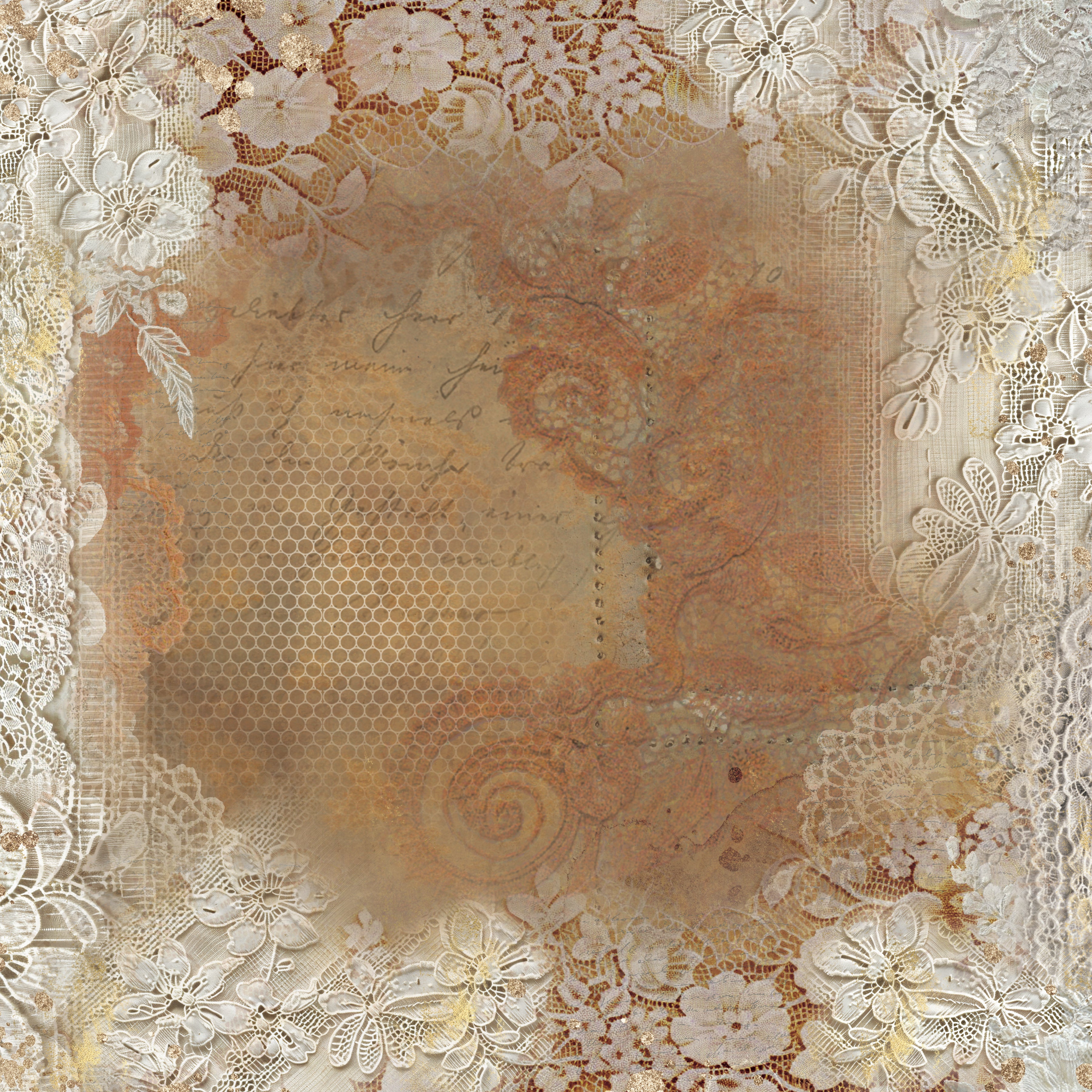 Sara Signature Antique Lace - 6" x 6" Paper Pad