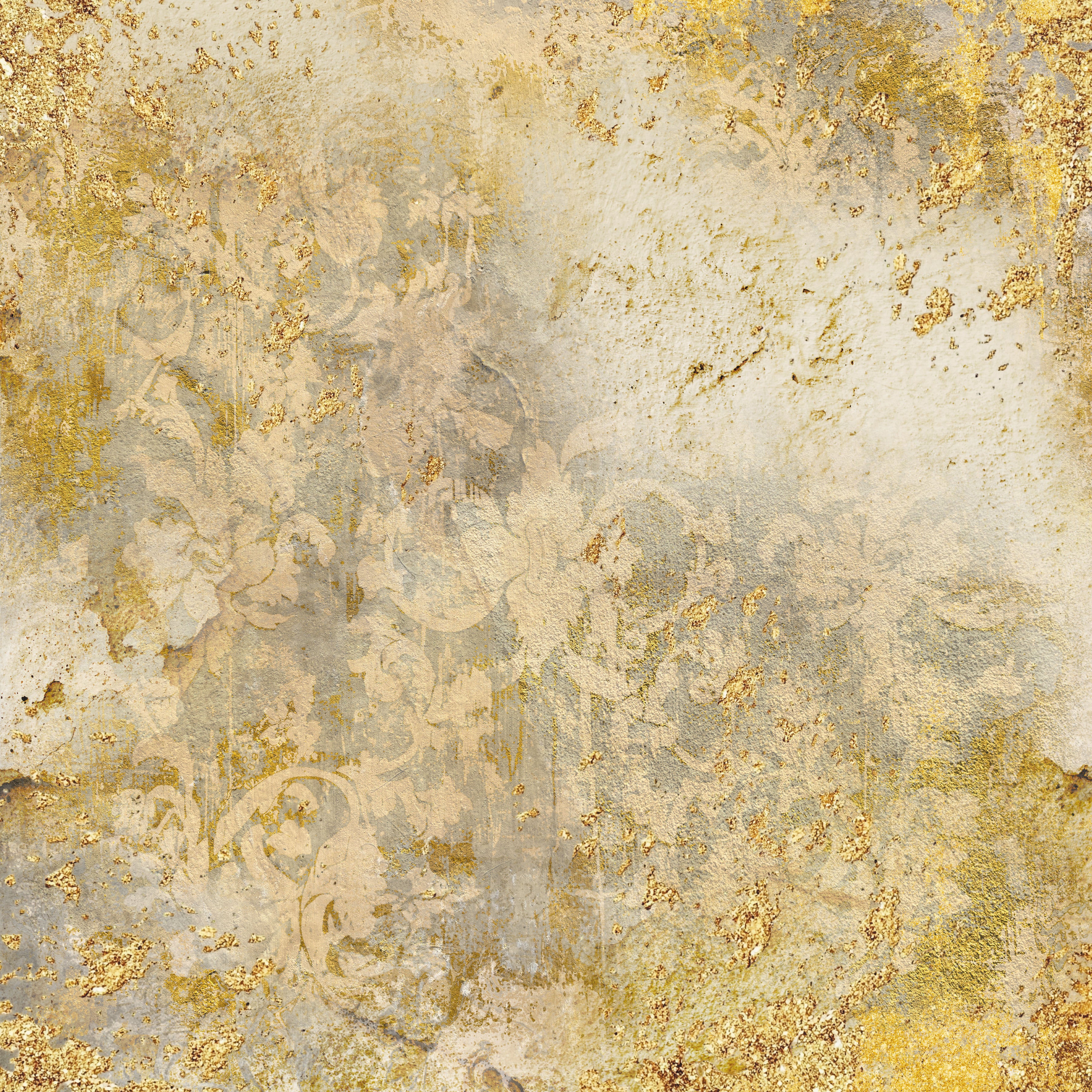 Crafter's Companion 12”x12” Paper Pad - Gold Textures