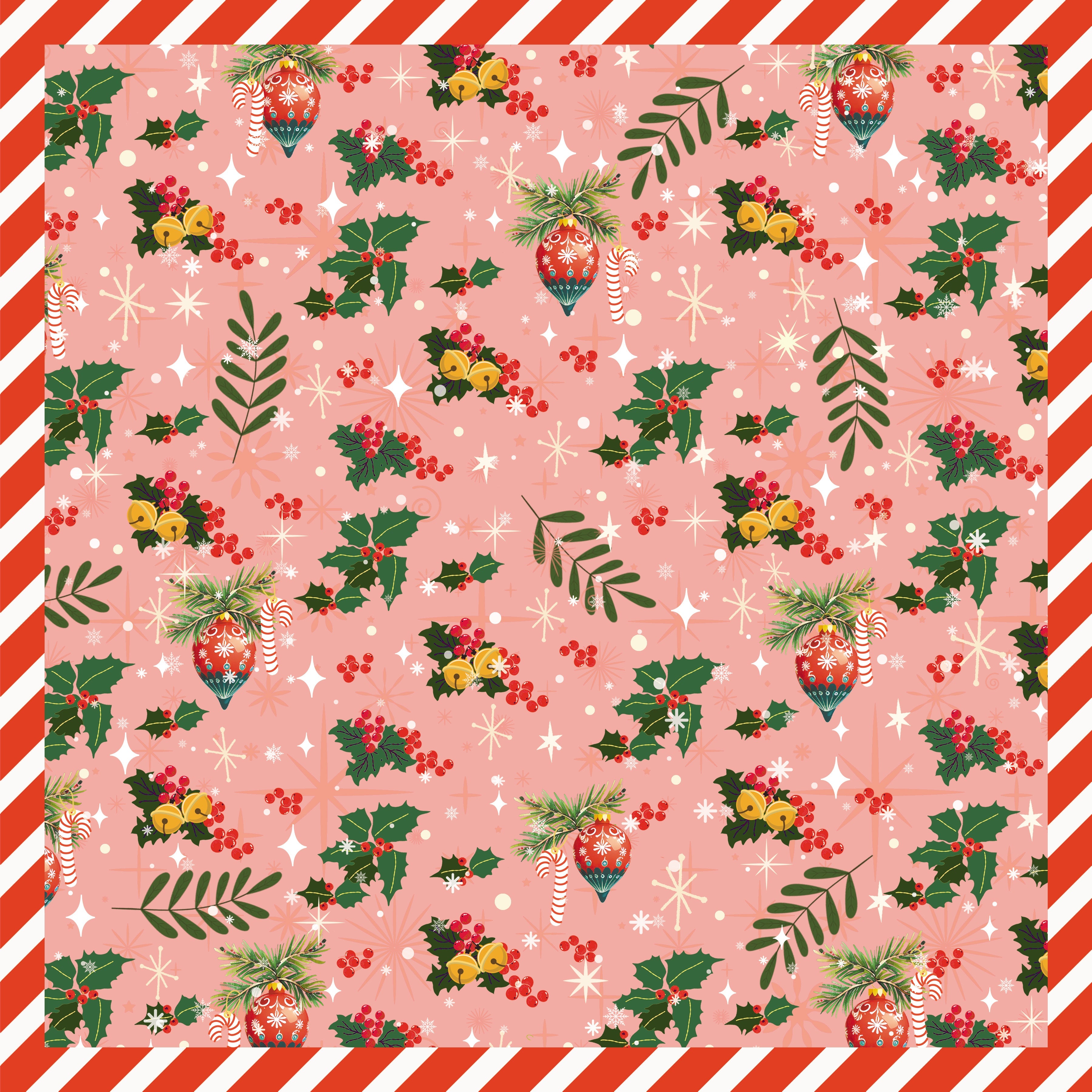 Crafter's Companion Retro Christmas Collection 6" x 6' Pad