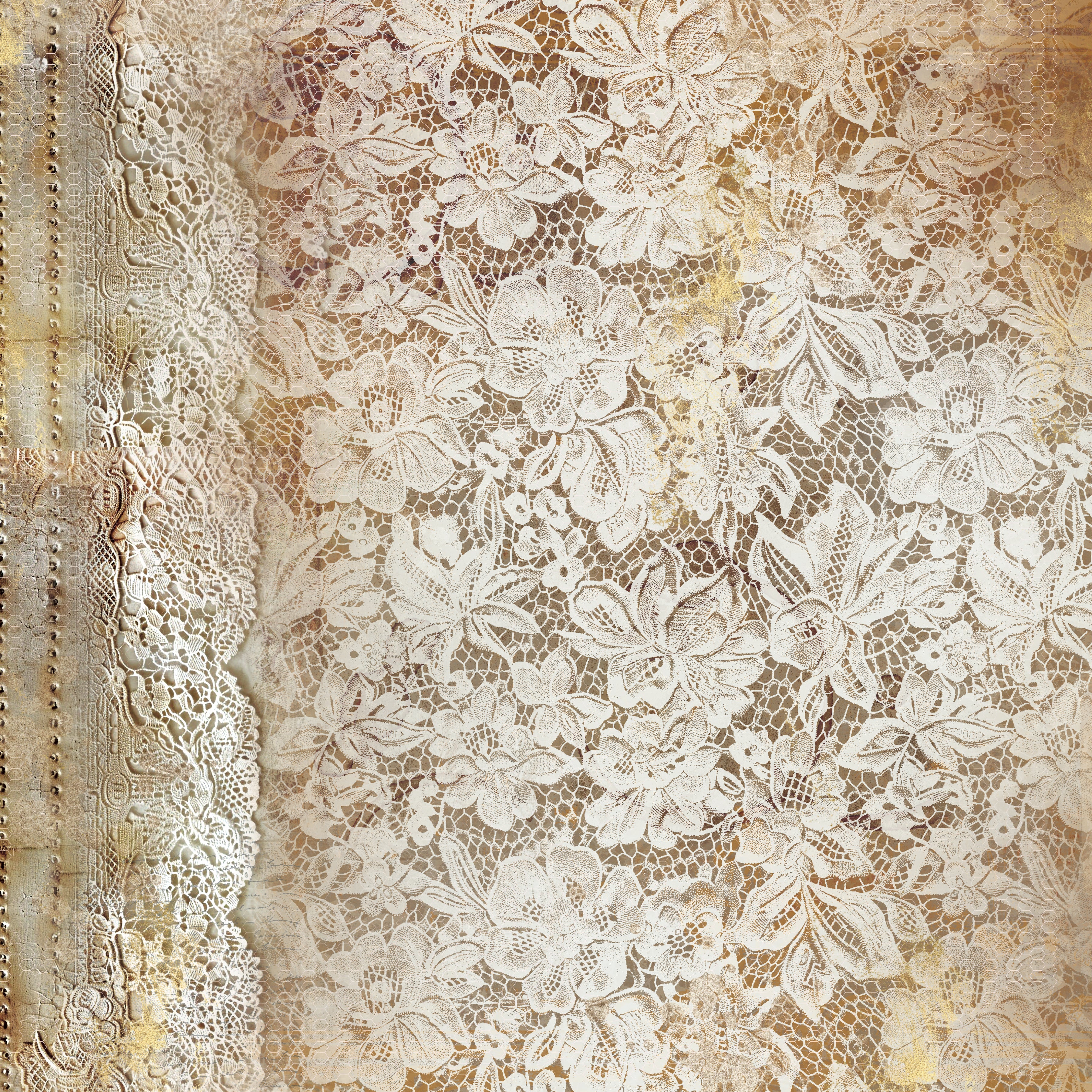 Sara Signature Antique Lace - 6" x 6" Paper Pad