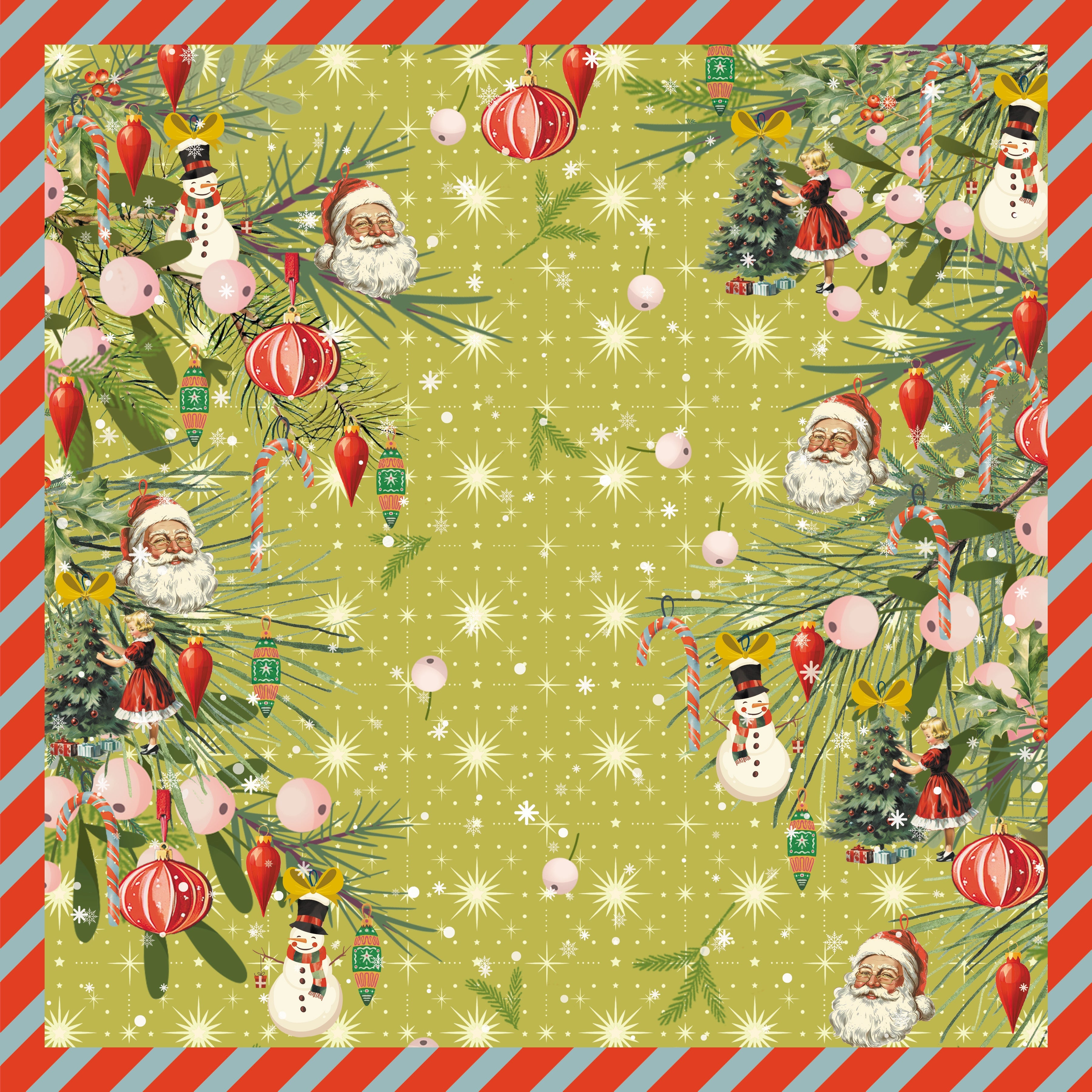 Crafter's Companion Retro Christmas Collection 6" x 6' Pad