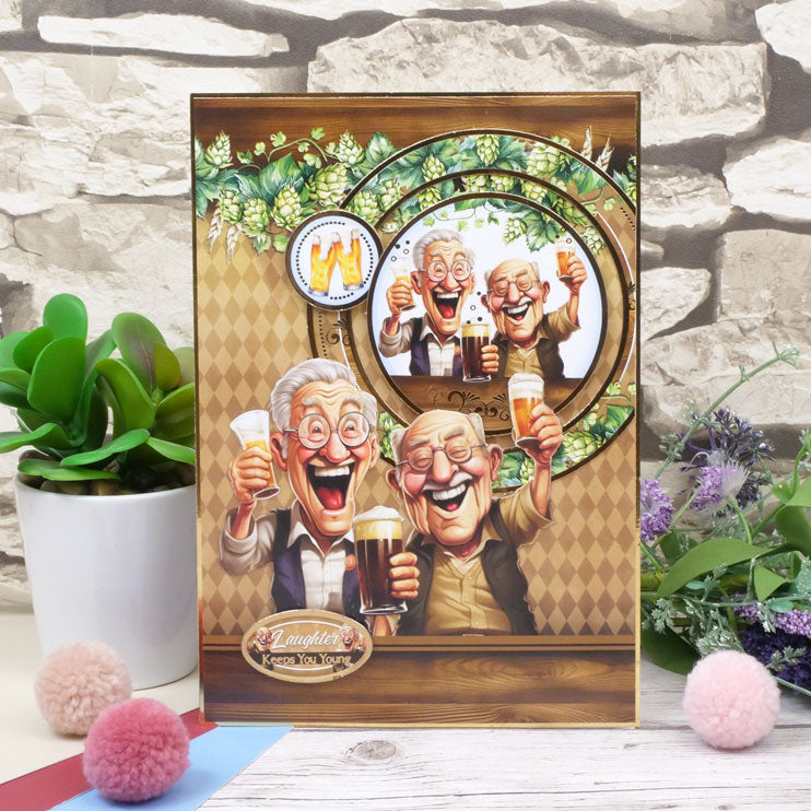 Keep Laughing Luxury Topper Set