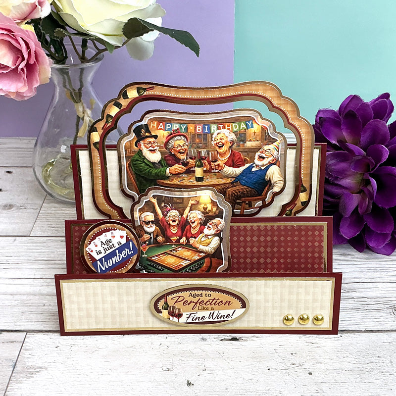 Golden Oldies - Senior Moments Topper Sheet - Ageing Like a Fine Wine!