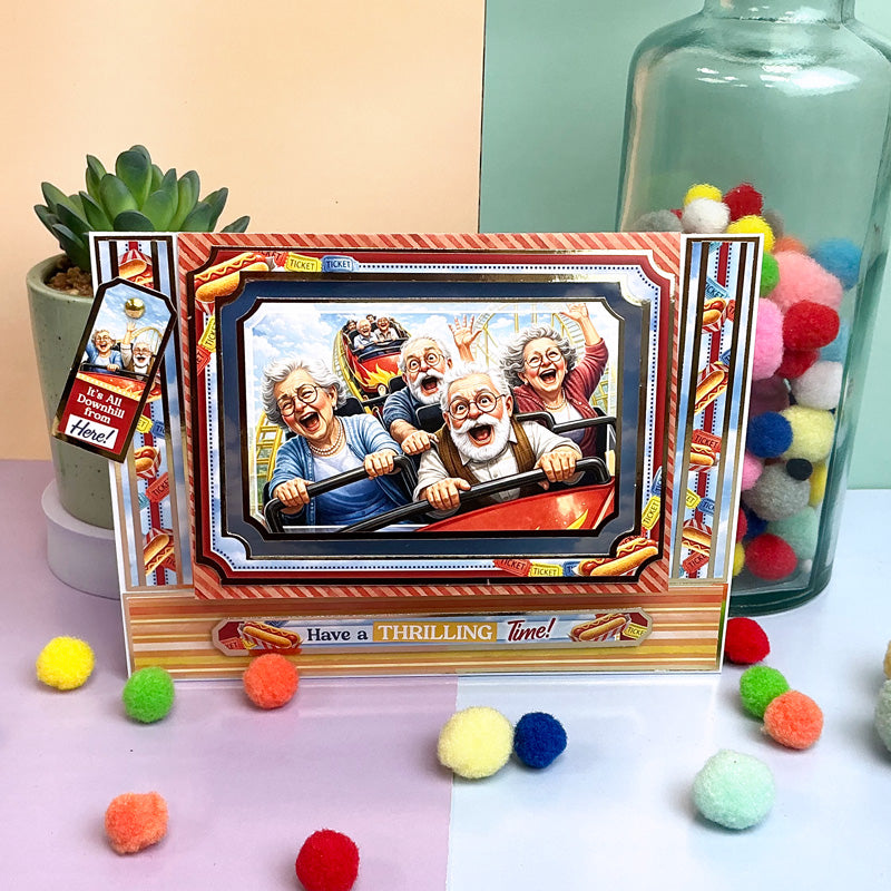 Golden Oldies - Senior Moments Topper Sheet - Growing Up is Optional!