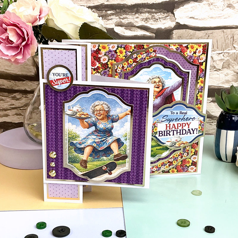 Golden Oldies - Senior Moments Topper Sheet - Life in Full Colour
