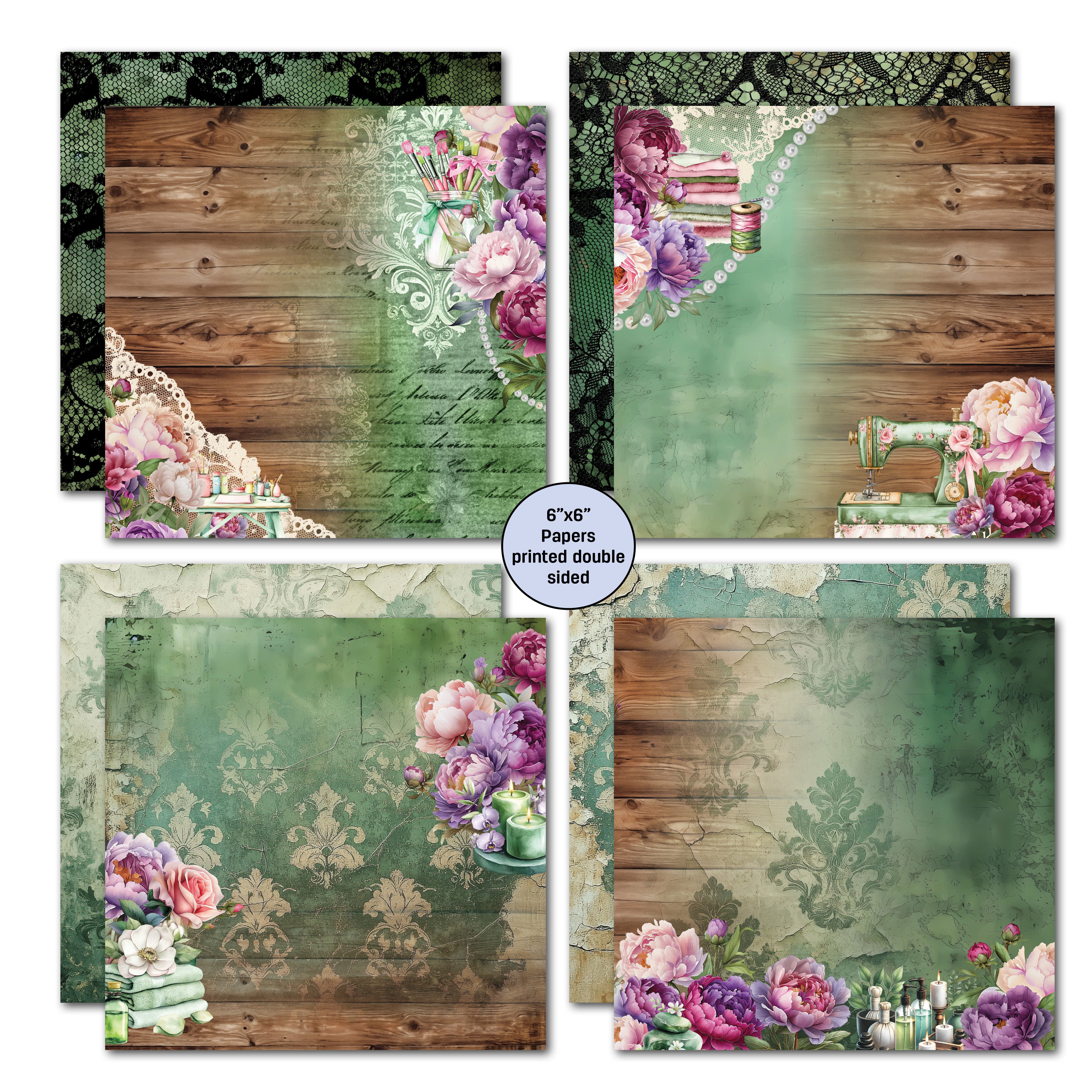 3Quarter Designs Girls Weekend 6x6 Paper Pack