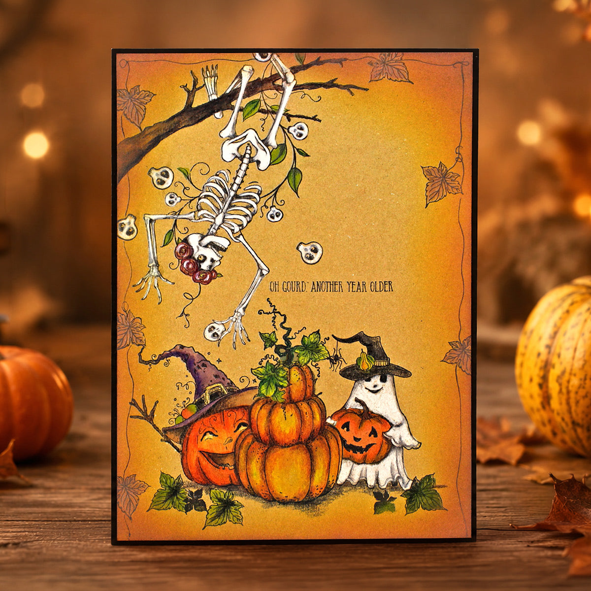 Pink Ink Designs - Oh My Gourd, DL Stamp Set