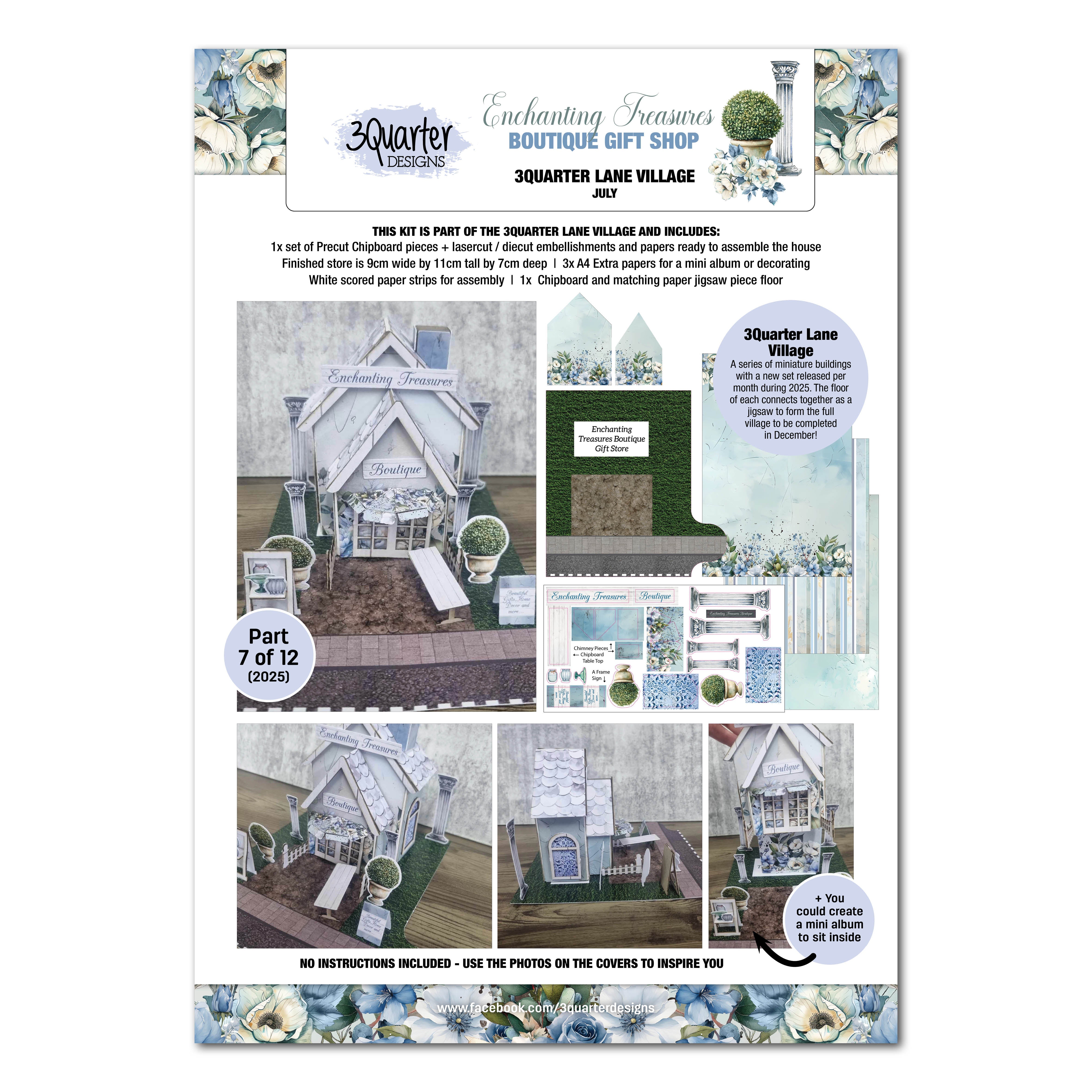 3Quarter Designs Lane Village - Enchanting Treasures Boutique Gift Shop