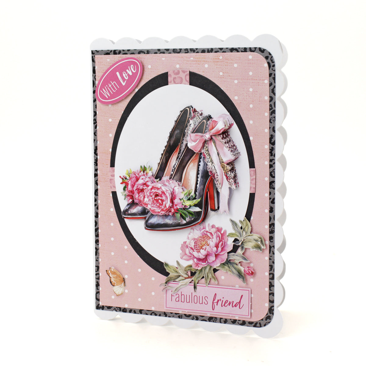 Die Cut Decoupage – Stilettos in Bloom (pack of 3)