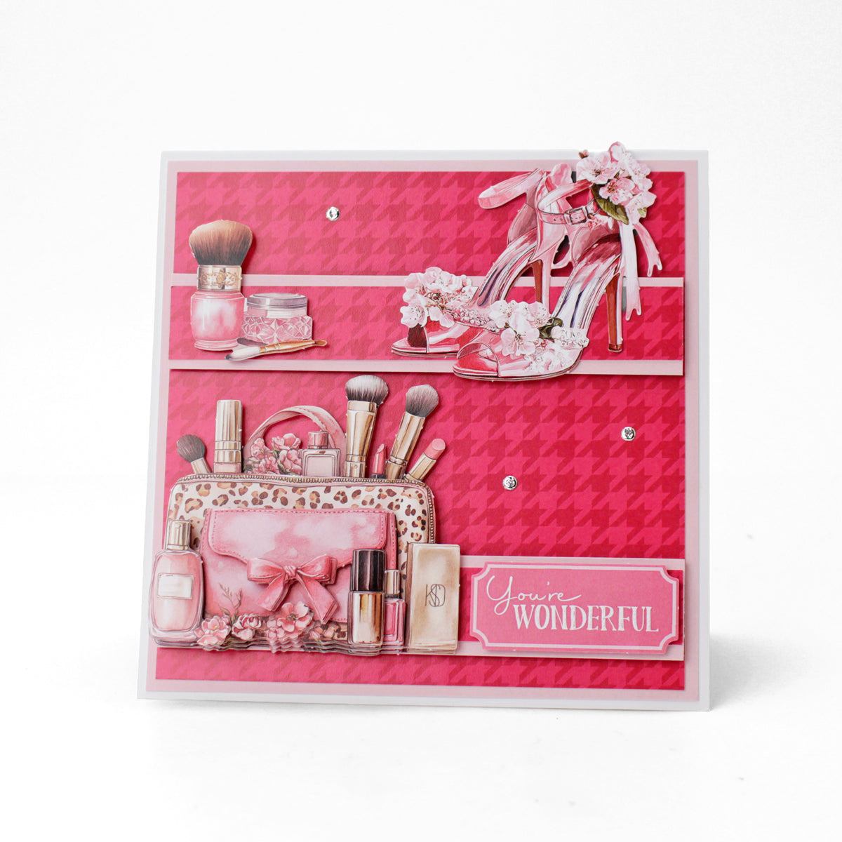 Rose Couture Die Cut Embellishments, 3 sheets