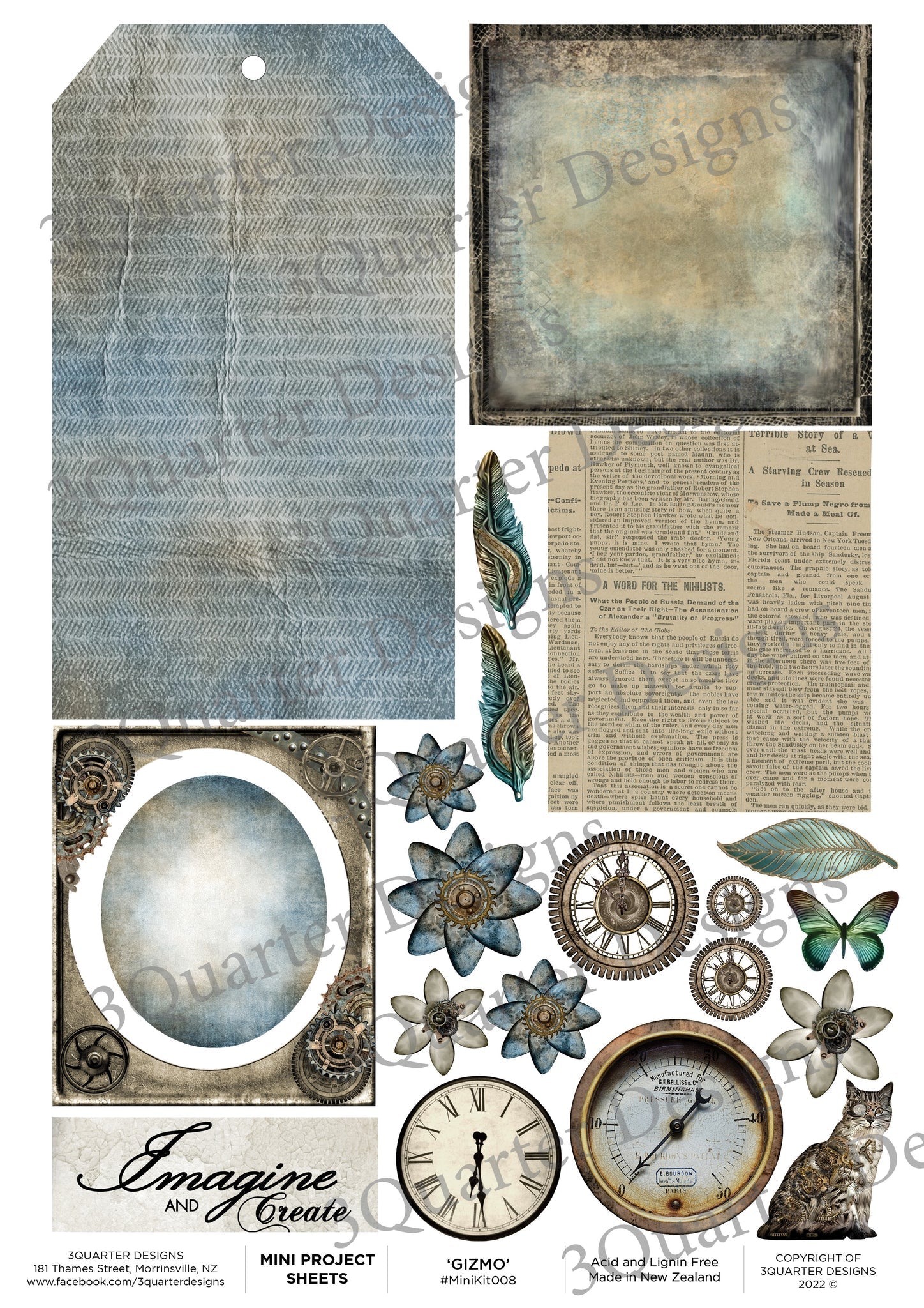 3Quarter Designs Mini Project Bundle