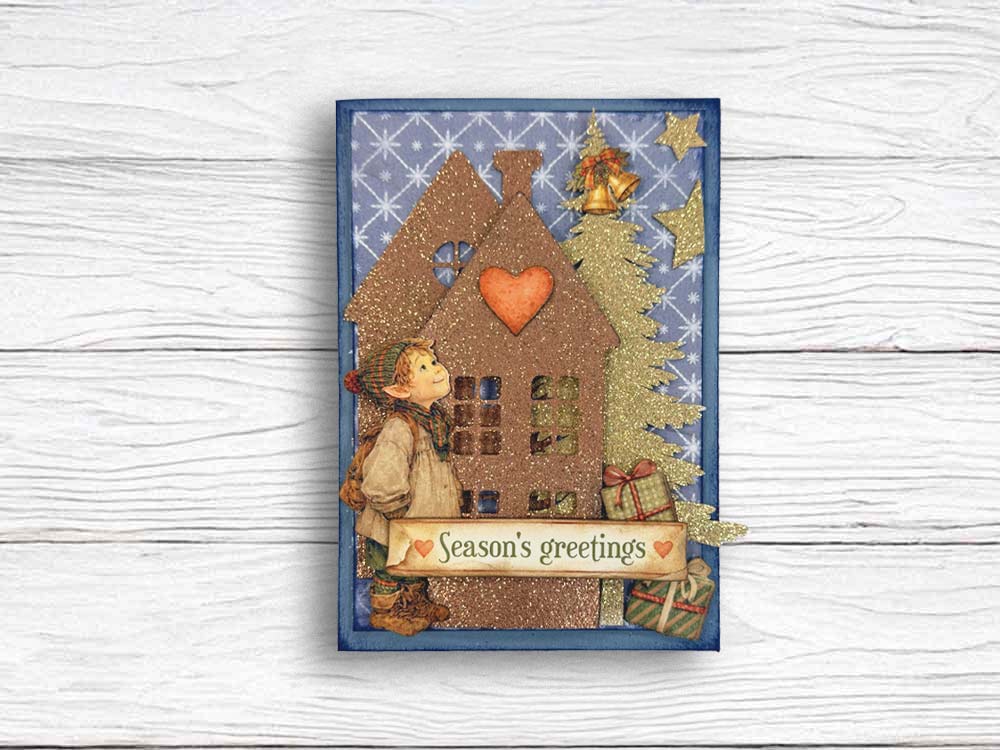Art Paper Shapes Laser Cut - Christmas