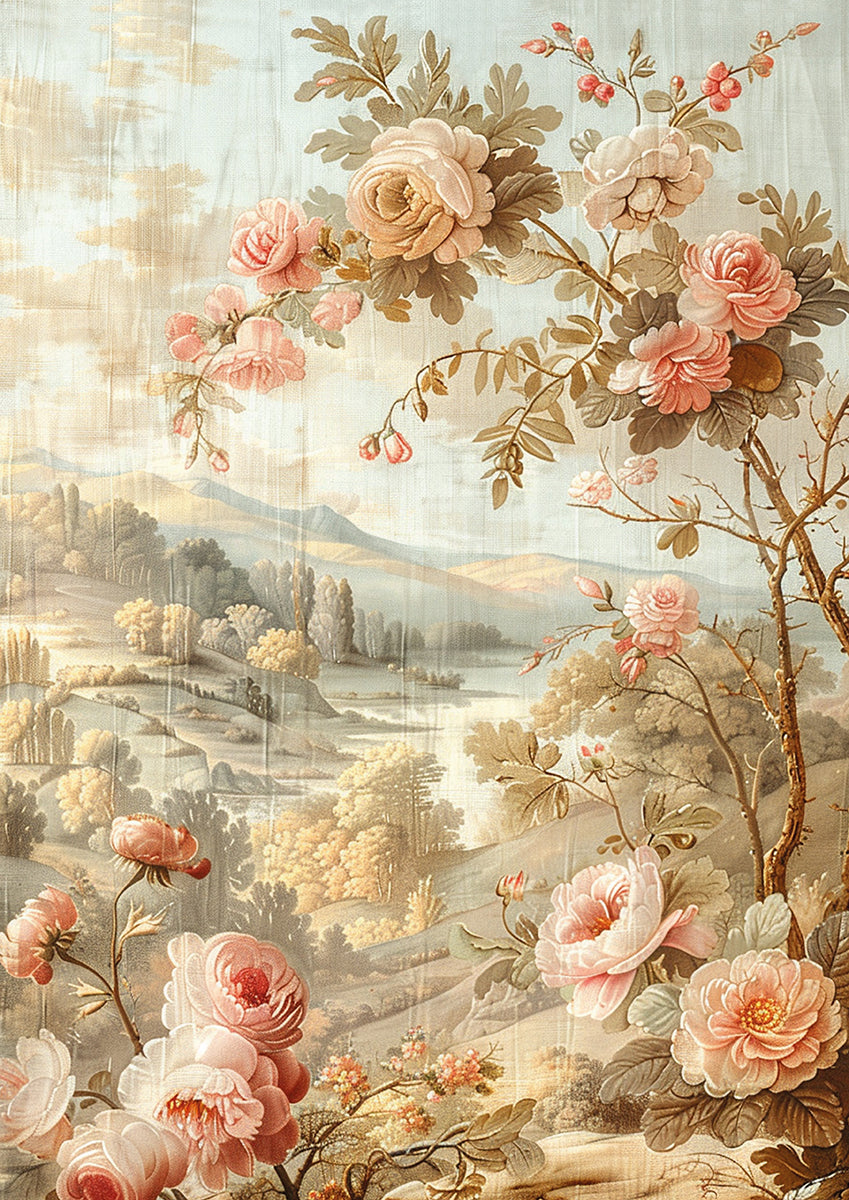 Tissue Paper A4 6/Pkg 18th Century