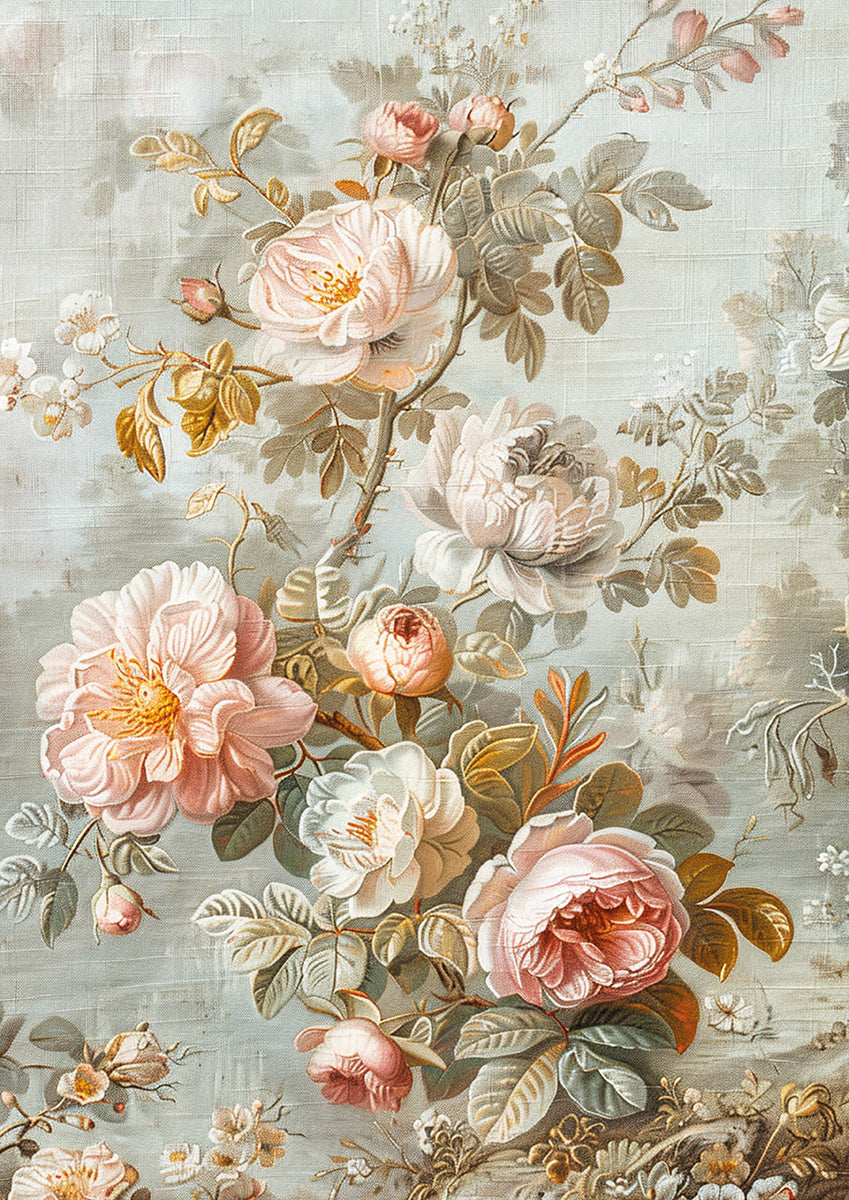 Tissue Paper A4 6/Pkg 18th Century