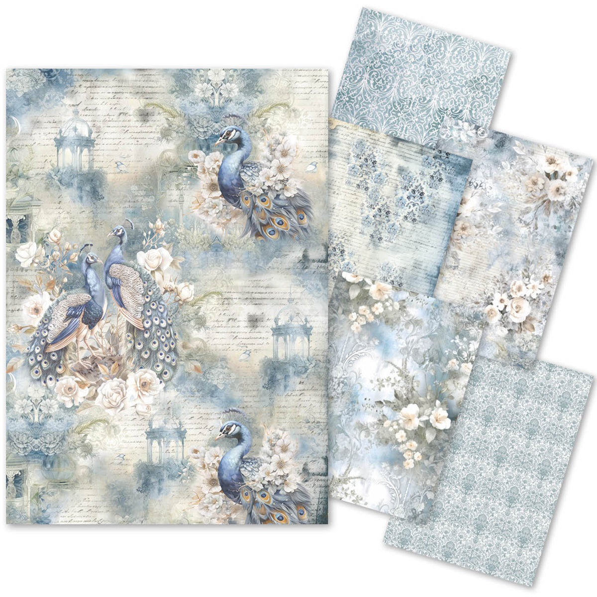 Tissue Paper A4 6/Pkg Reverie