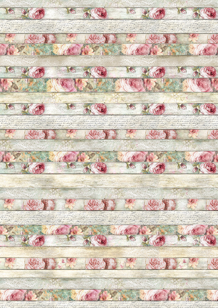 Tissue Paper A4 6/Pkg My Secret Garden