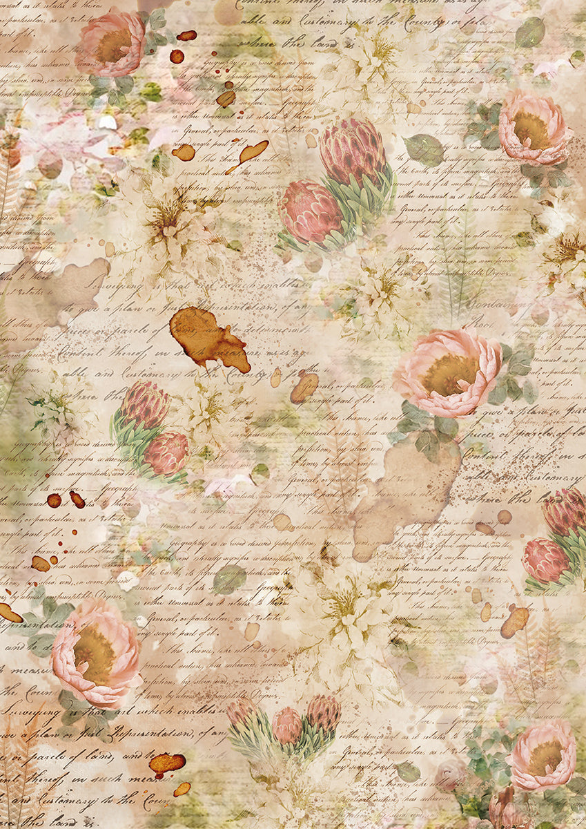 Tissue Paper A4 6/Pkg A Journey of Love