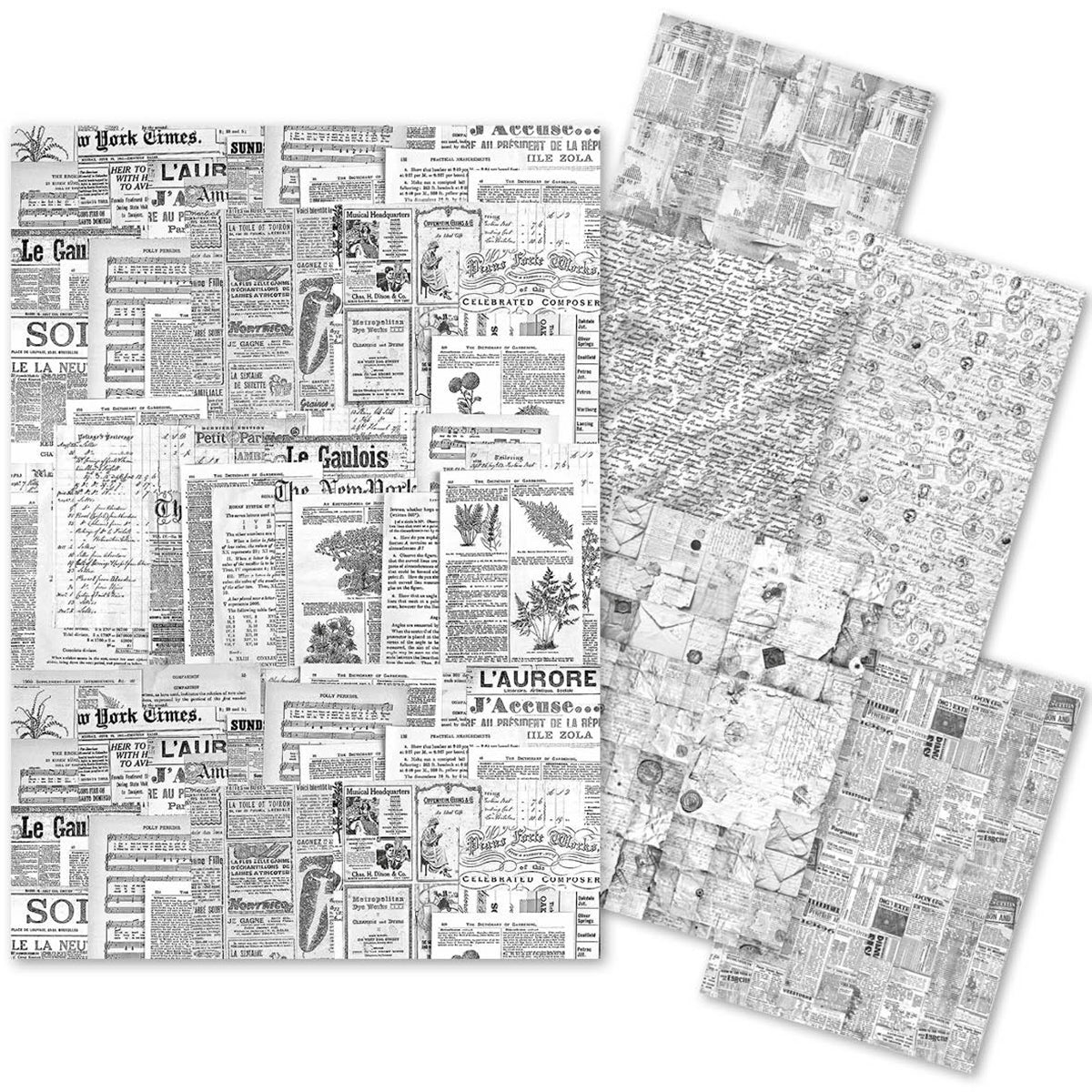 Tissue Paper A4 6/Pkg Storybook