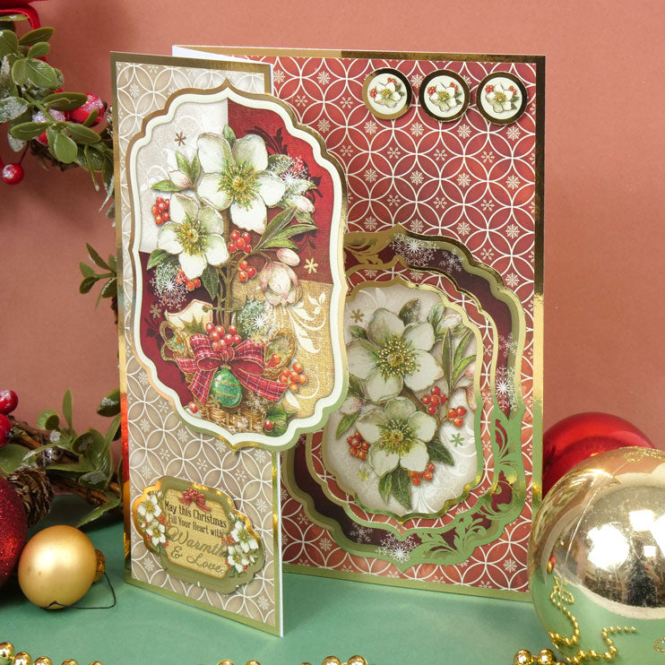 Hunkydory Topper Favourites - Christmas Rose