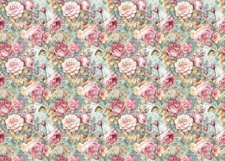 Tissue Paper cm69x49 27.66"x19.29” Hill Garden