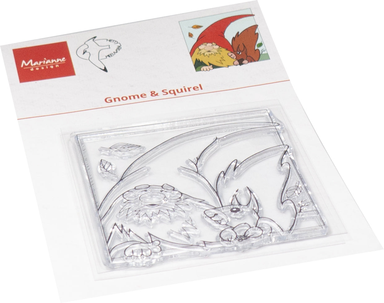 Marianne Design Clear Stamp - Hetty's Gnome & Squirrel