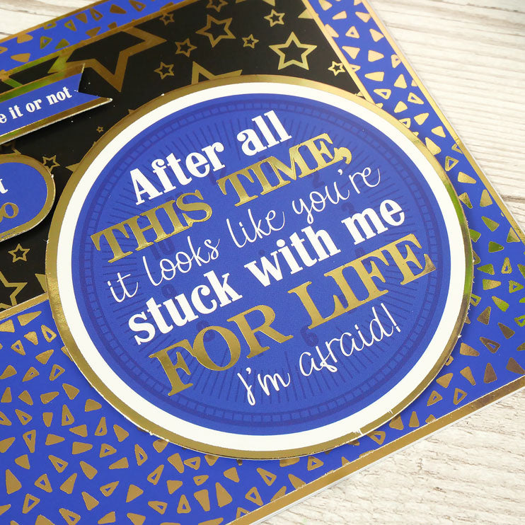 Hunkydory Humour Luxury Card Toppers Kit