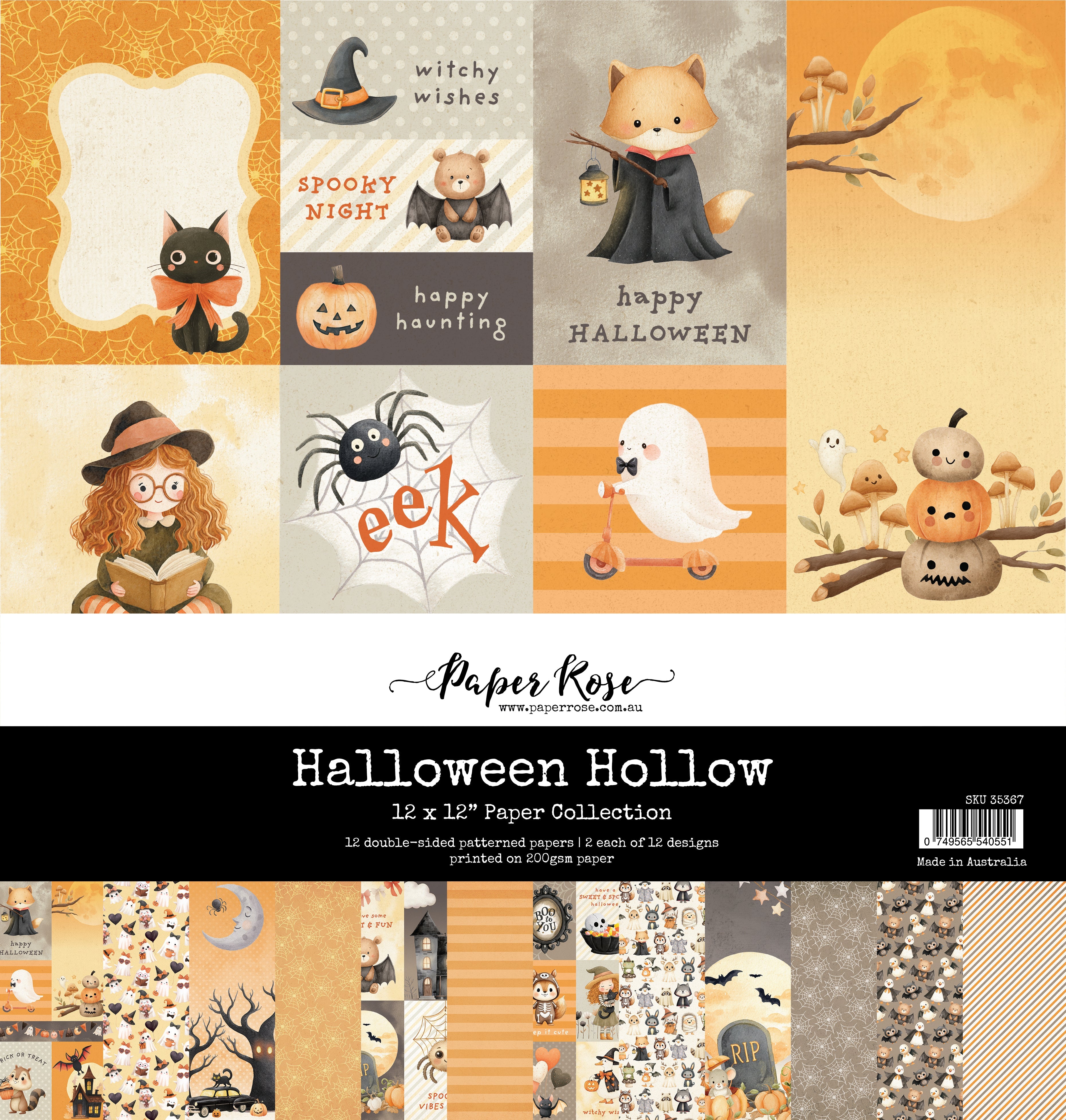 Halloween Hollow 12x12 Paper Collection 35367