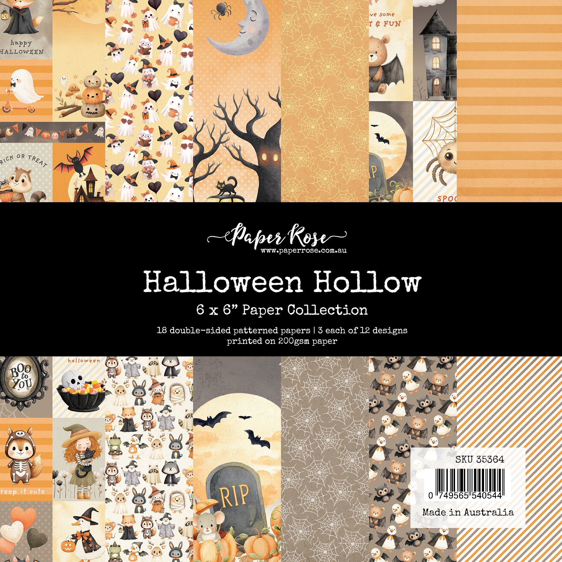 Halloween Hollow 6x6 Paper Collection 35364