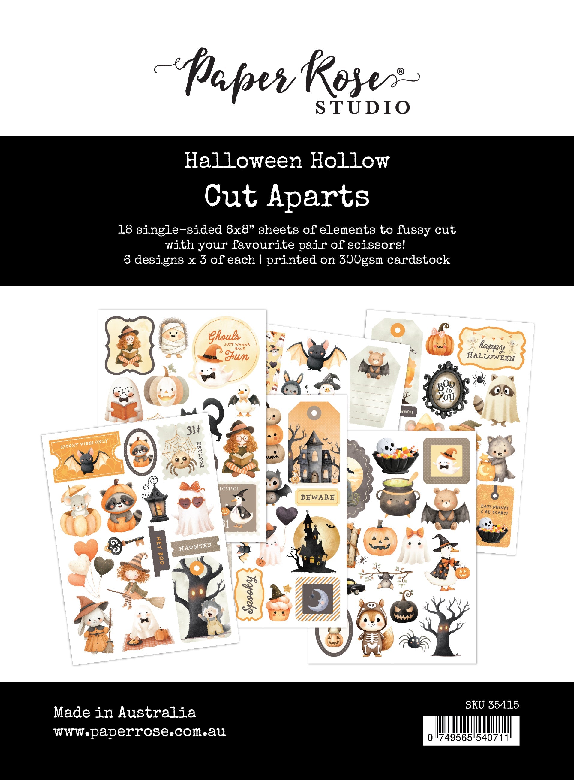 Halloween Hollow Cut Aparts 35415
