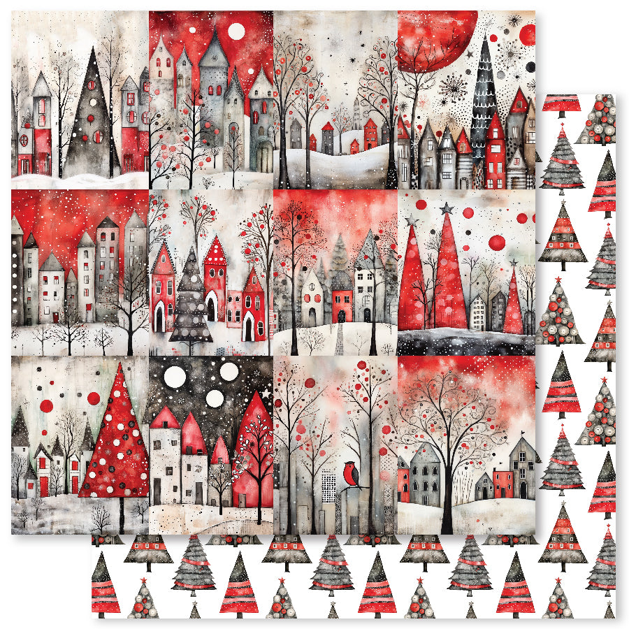 Holiday Fun A 12x12 Paper (12pc Bulk Pack) 33189