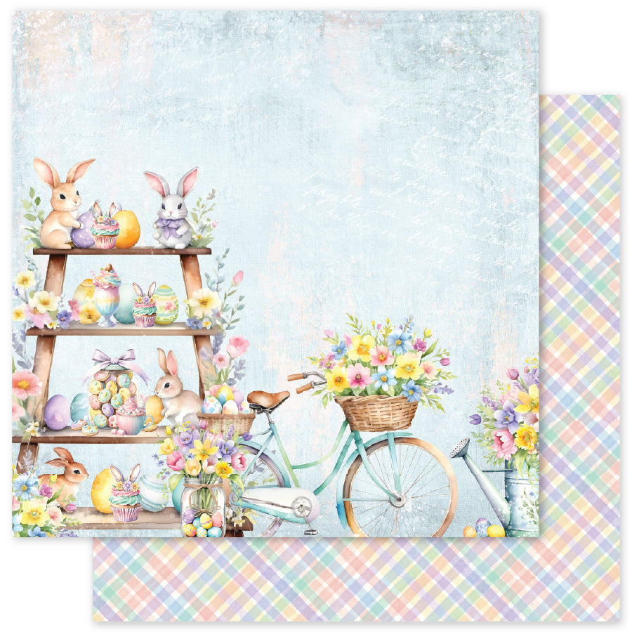 Hop Into Spring D 12x12 Paper (12 pc Bulk Pack) 36121