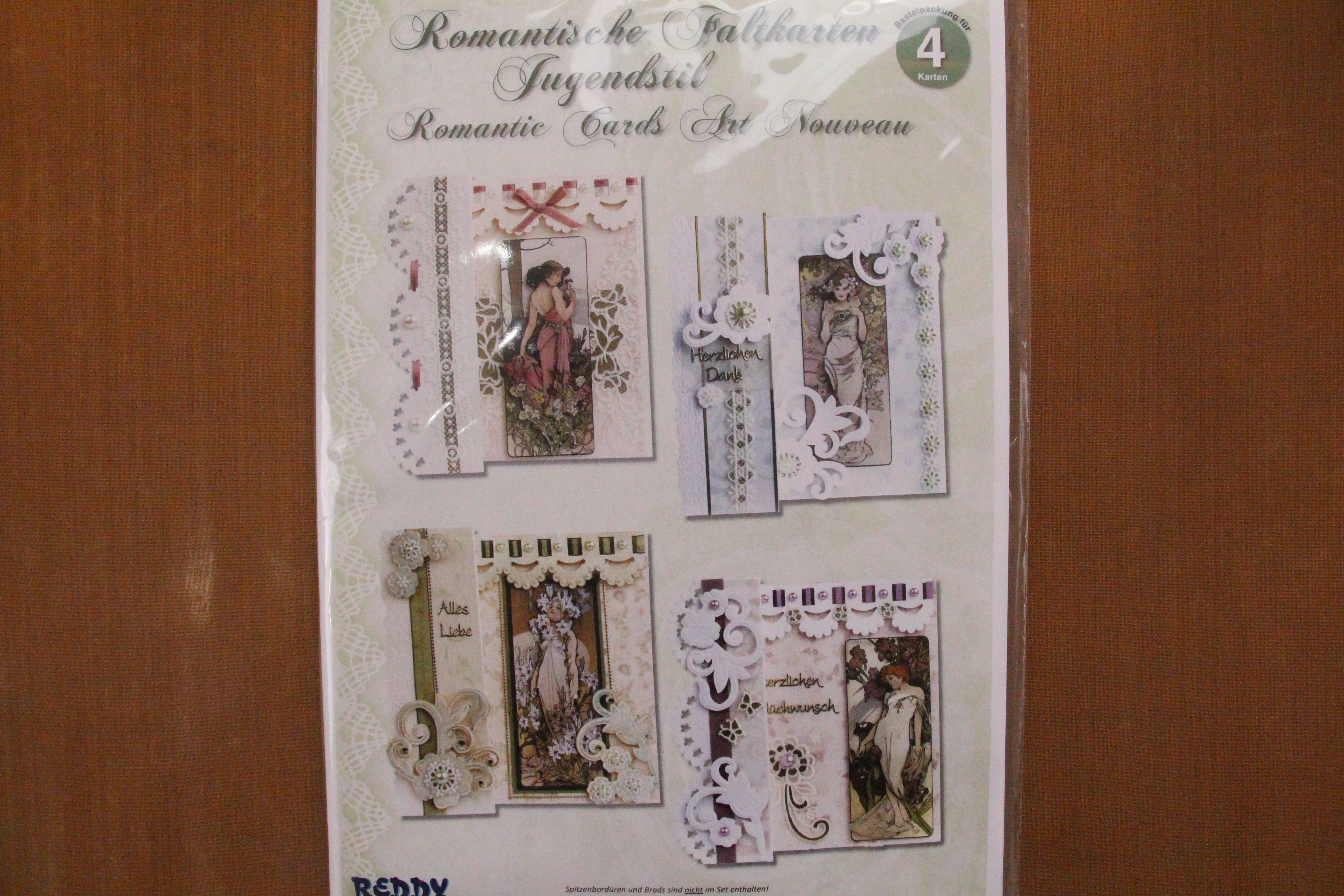 Card Kit - Romantic Cards Art Nouveau Kit