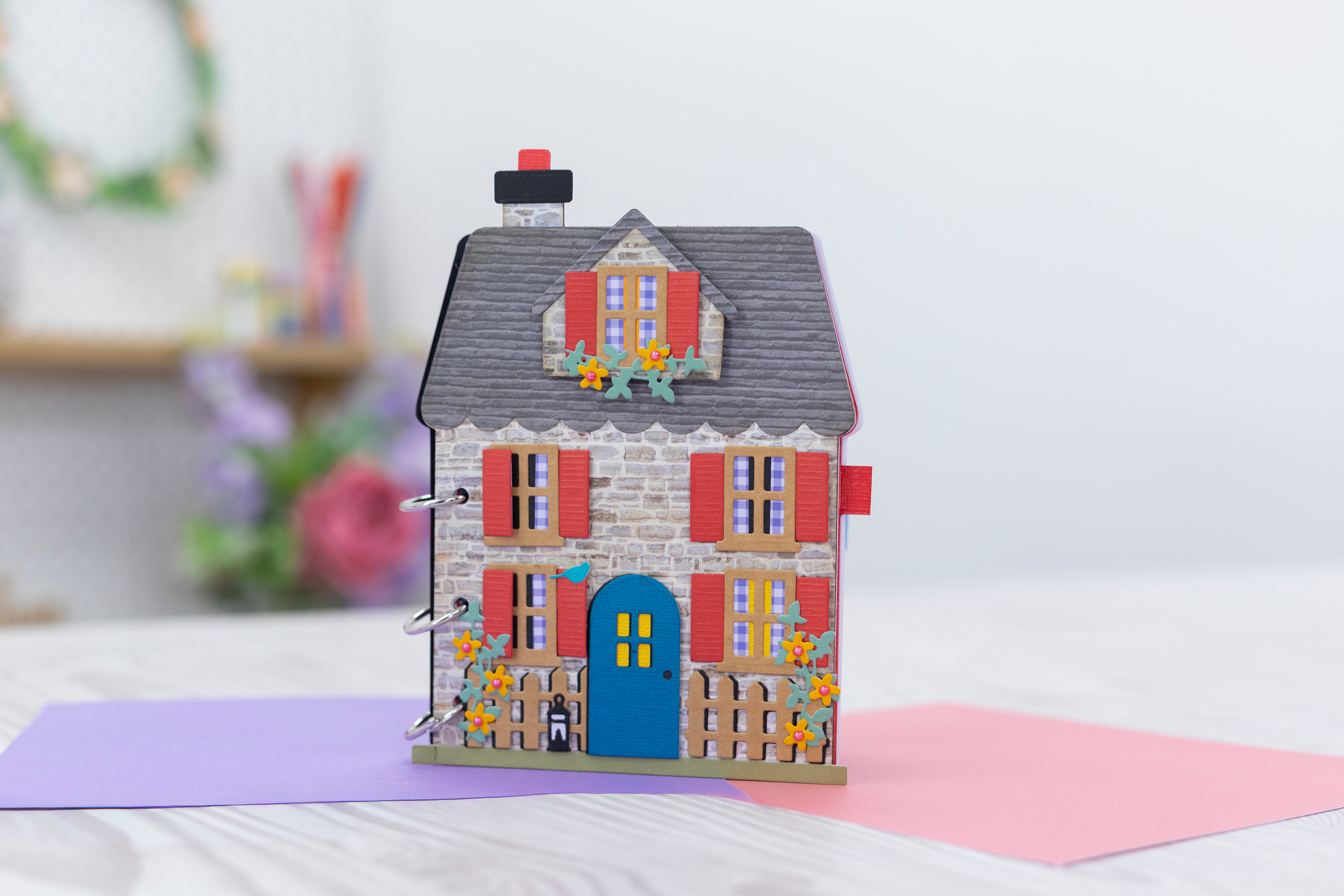 Homely Textures Paper Pad - 6" x 6"