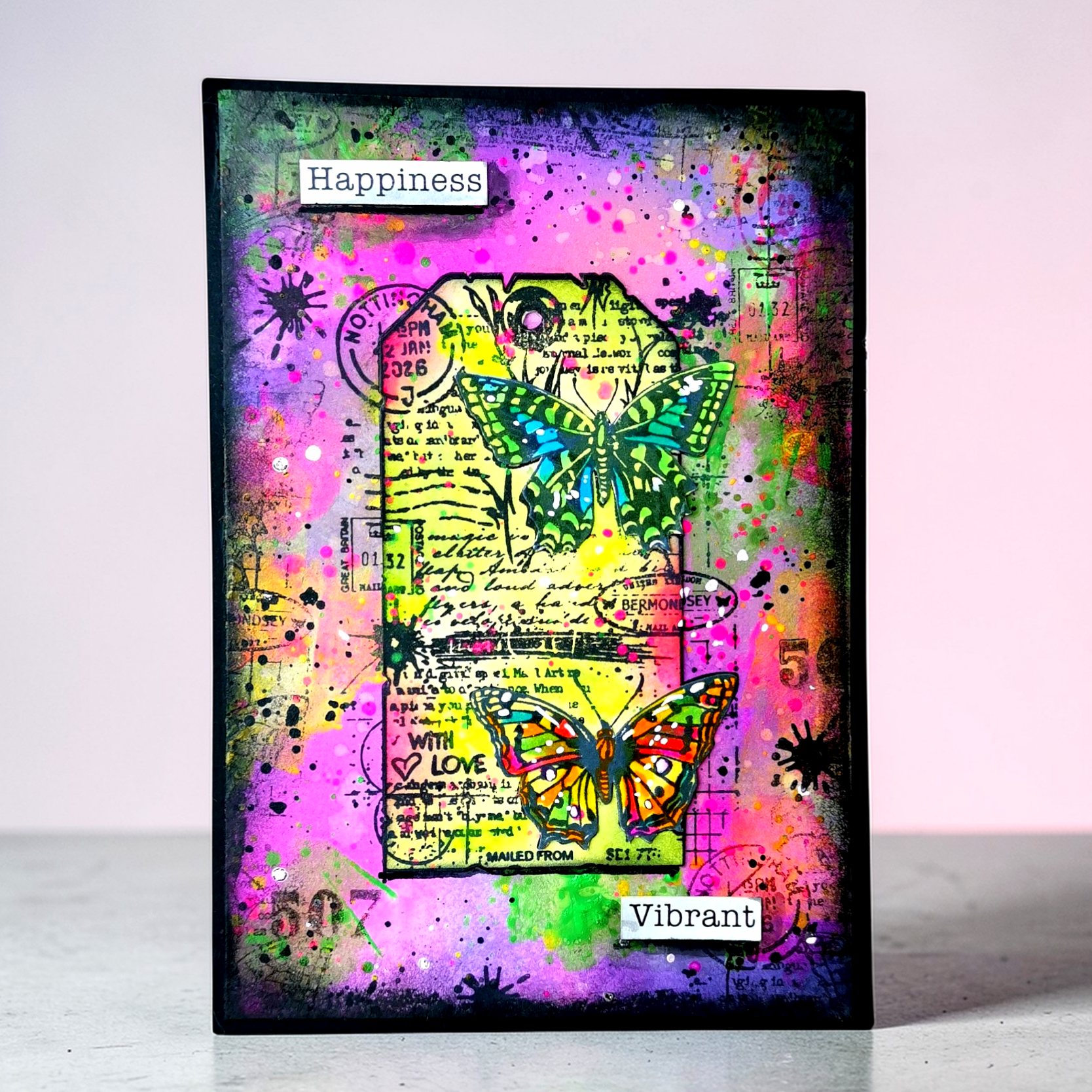 AALL and Create - A7 - Stamp Sets - Chrono-Stamped Tag