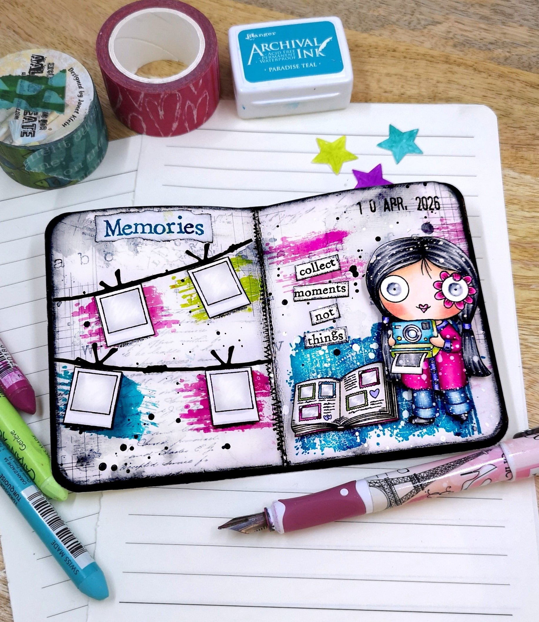 AALL and Create - A7 Stamp Sets - Collect Moments