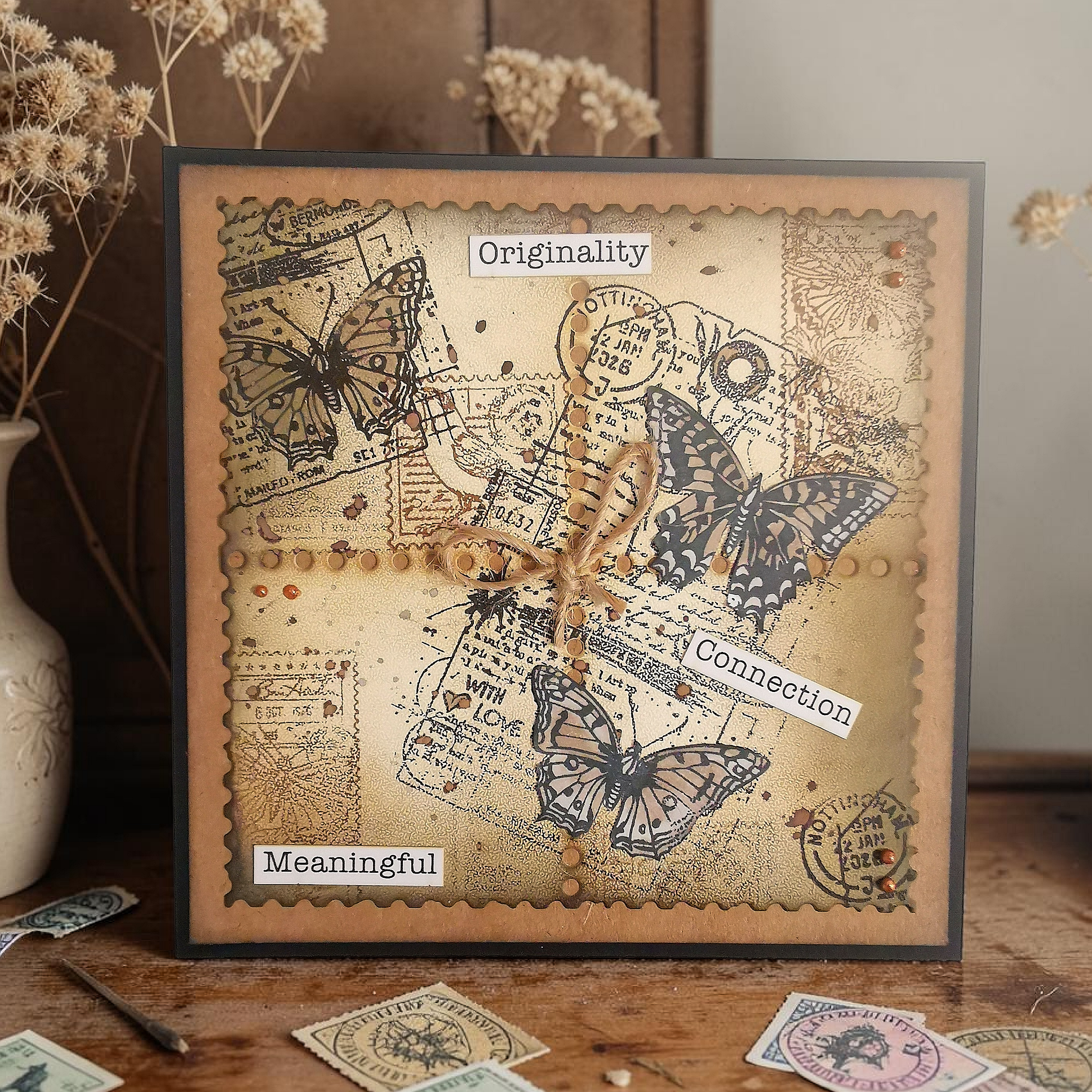 AALL and Create - A7 - Stamp Sets - Chrono-Stamped Tag