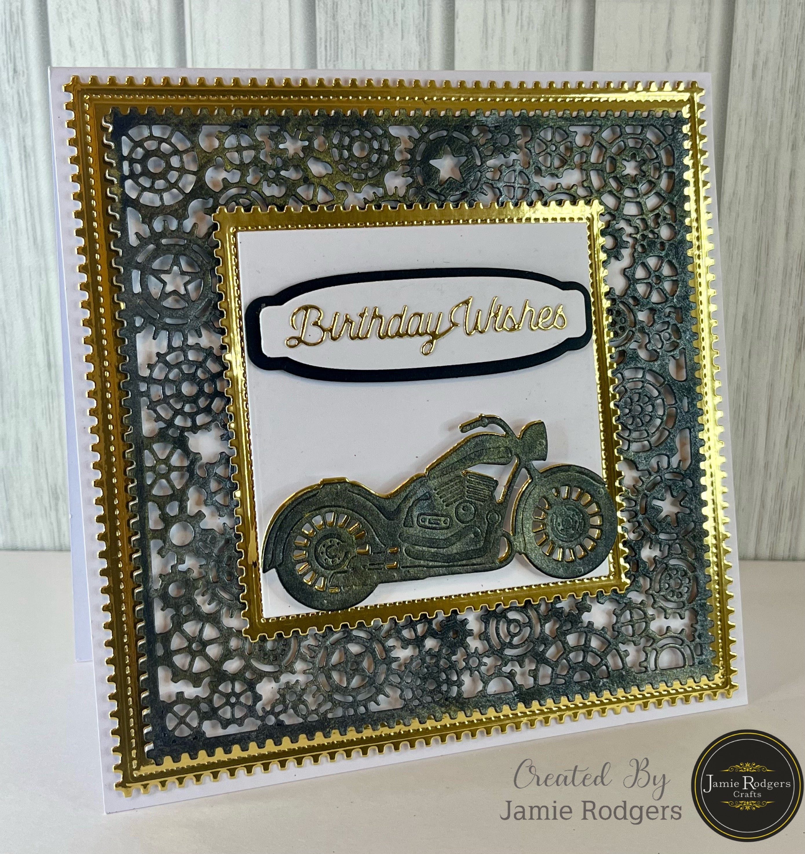 Jamie Rodgers Crafts - Birthday Wishes Sentiment Die Set