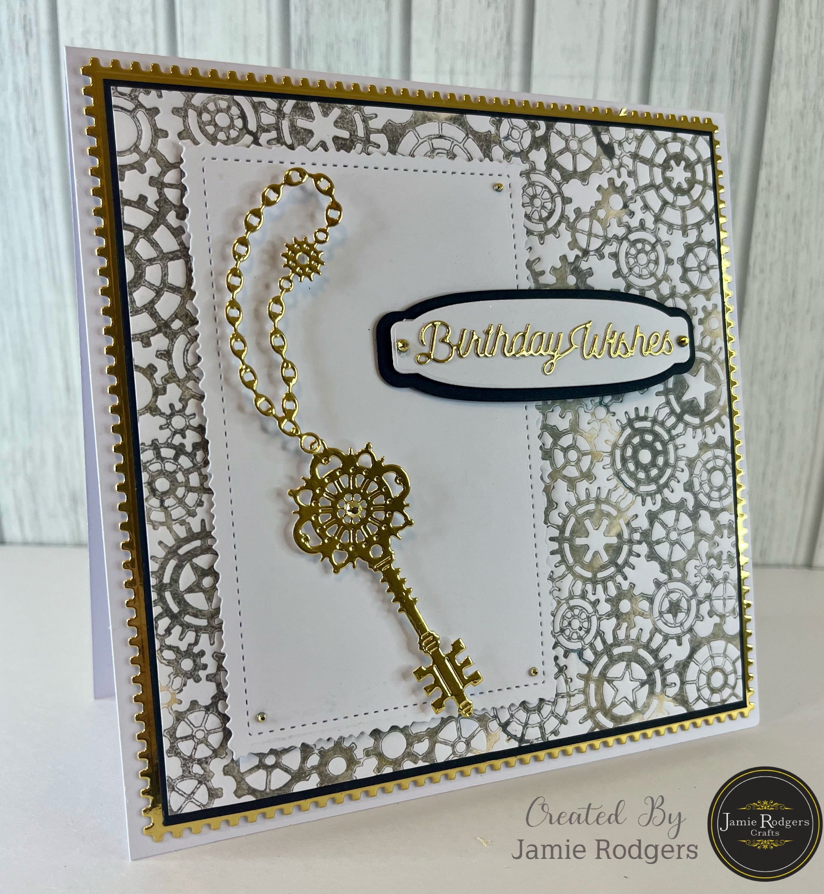 Jamie Rodgers Crafts - Birthday Wishes Sentiment Die Set