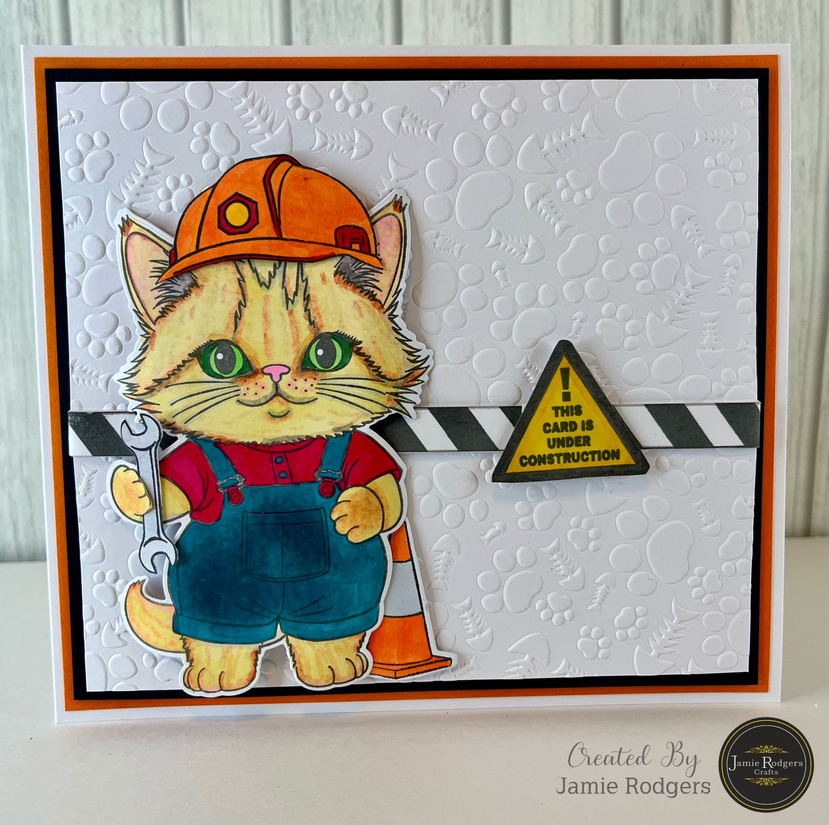 Jamie Rodgers Crafts - Hazardous Henry Die & Stamp Set