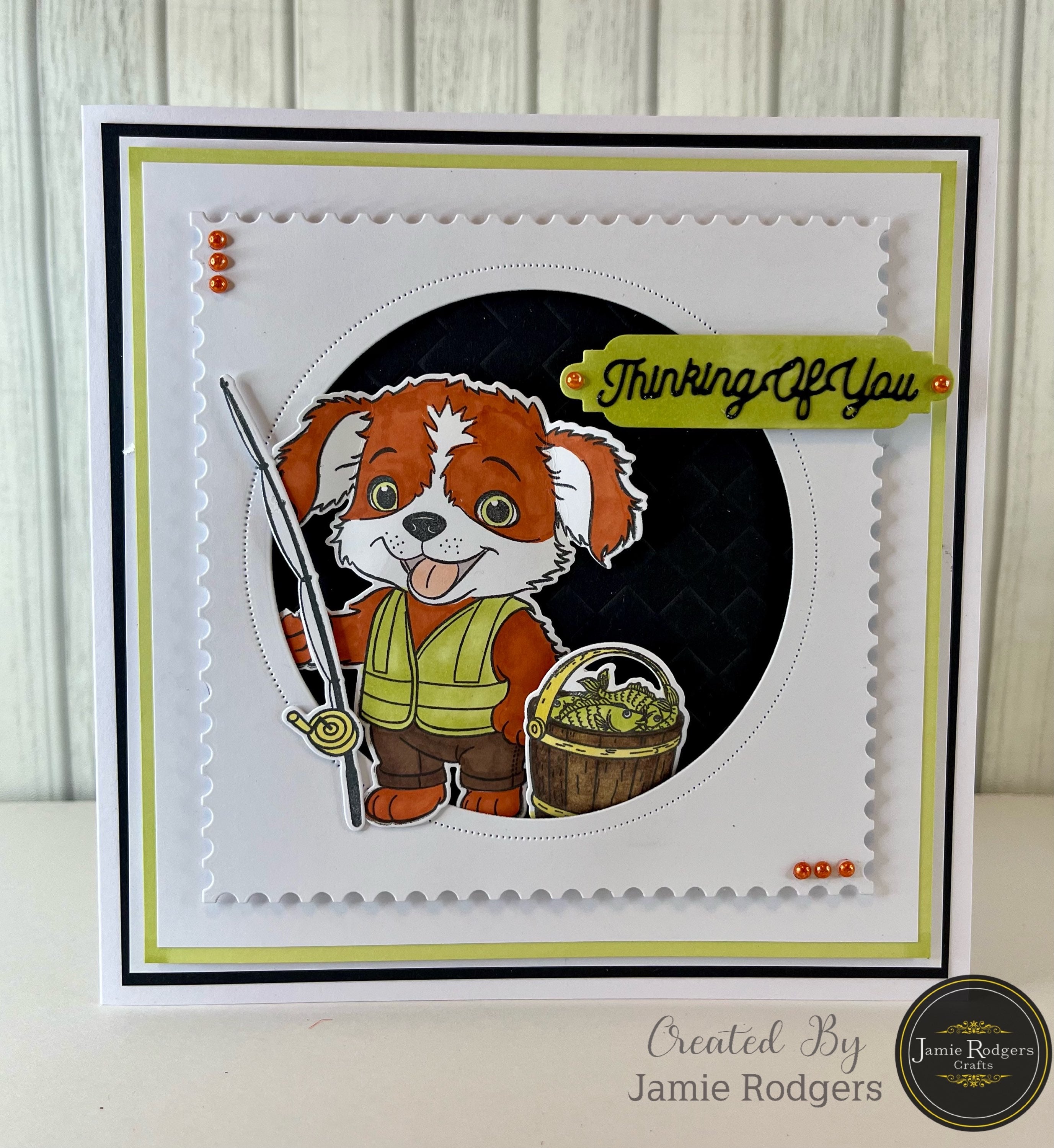 Jamie Rodgers Crafts - Hazardous Henry Die & Stamp Set