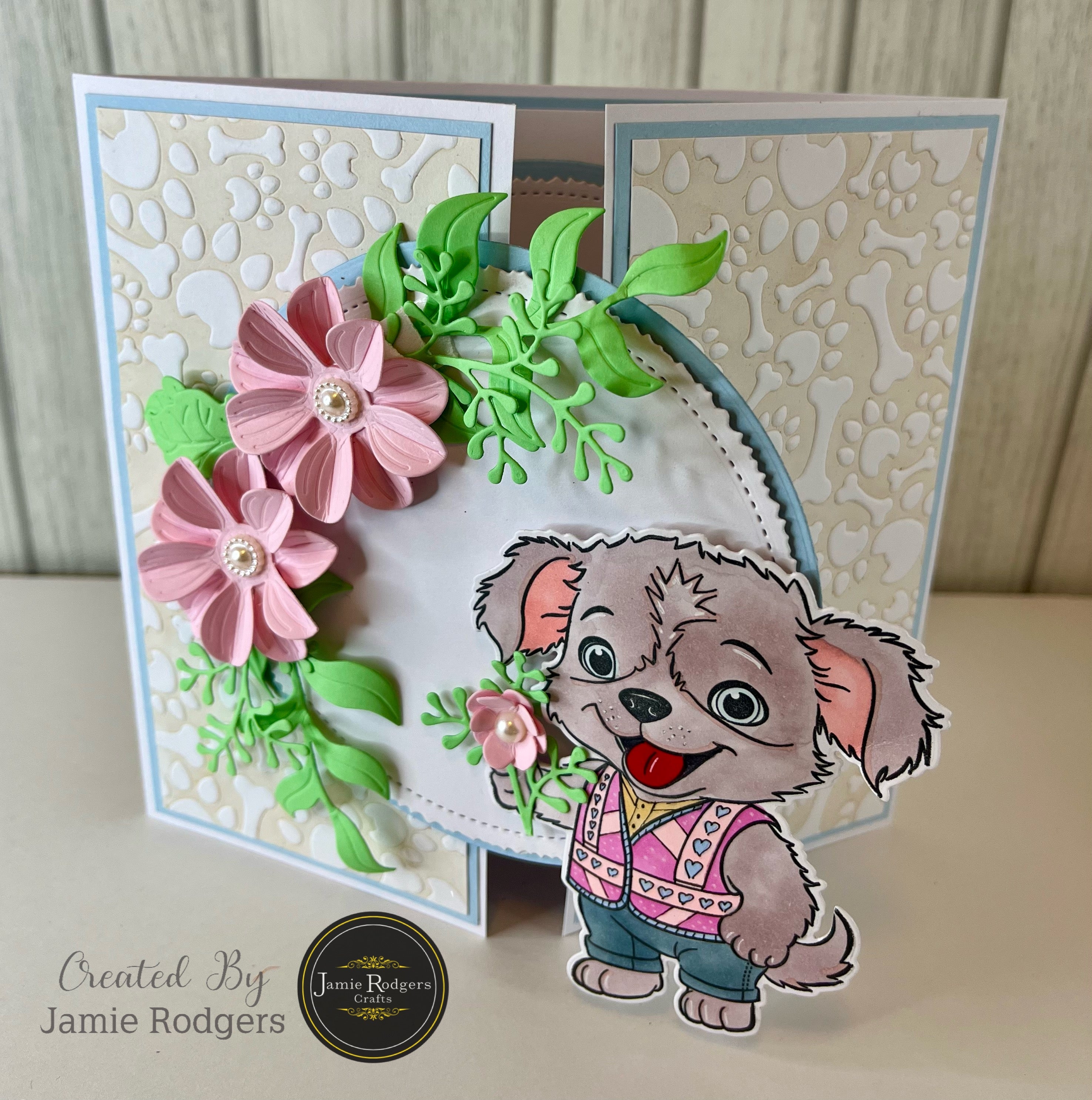 Jamie Rodgers Crafts - Floral Bouquet Die Set