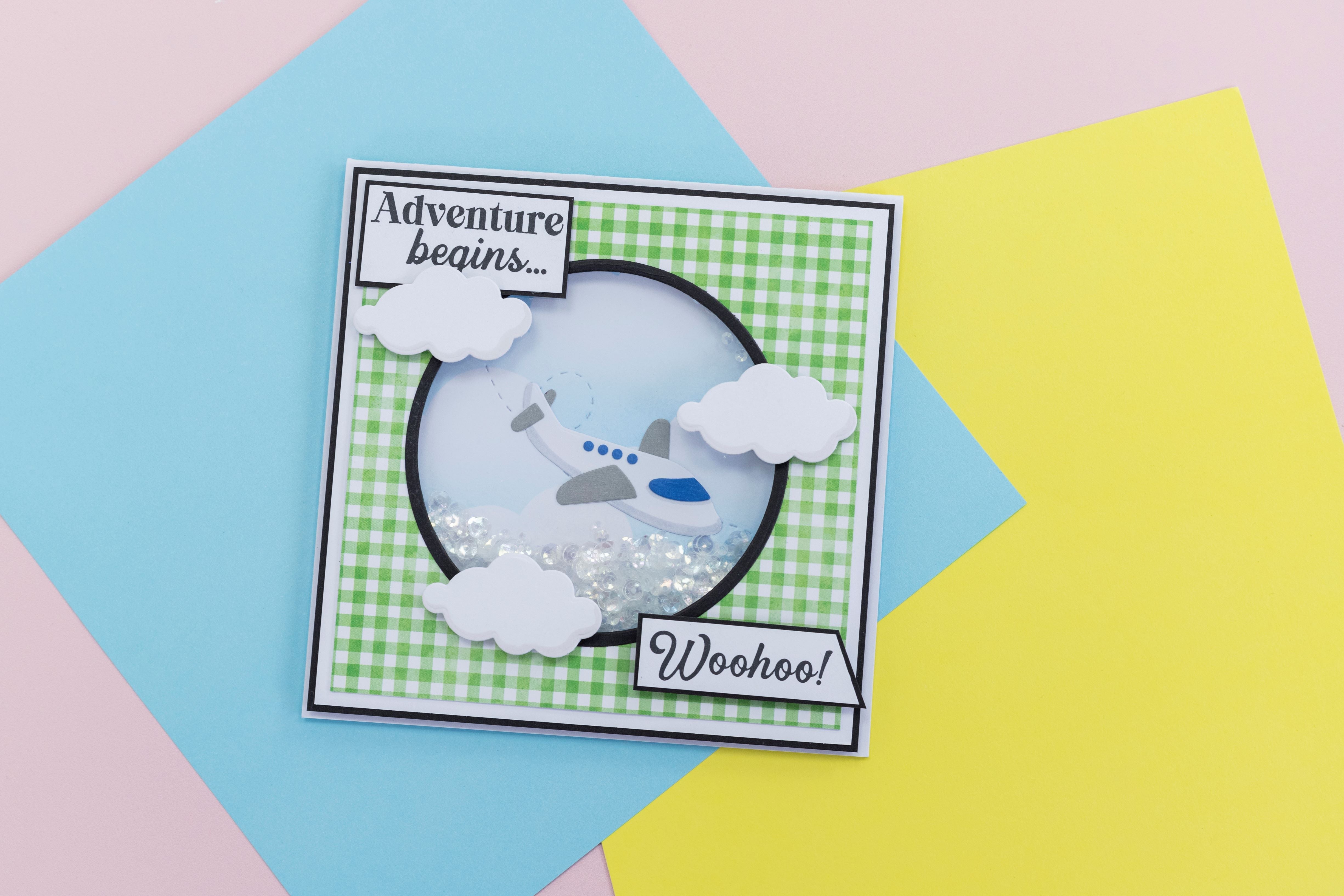 Crafter’s Companion Celebrate Good Times Collection Metal Die - Aeroplane 