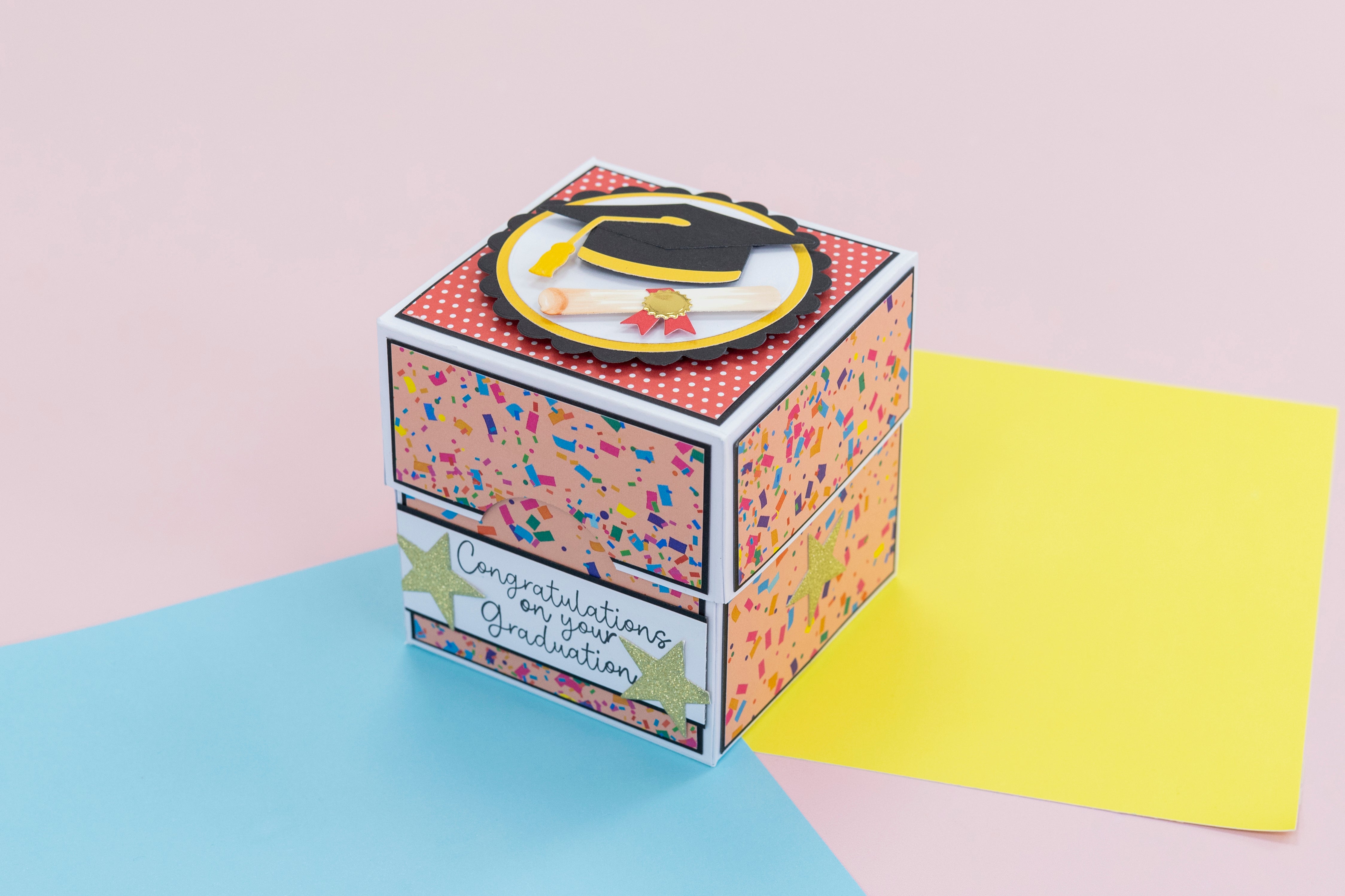 Crafter’s Companion Celebrate Good Times Collection Metal Die - Graduation Cap and Scroll